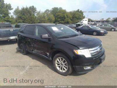 2009 Ford EDGE SEL, черный — VIN 2FMDK48C29BA79423, IAAI