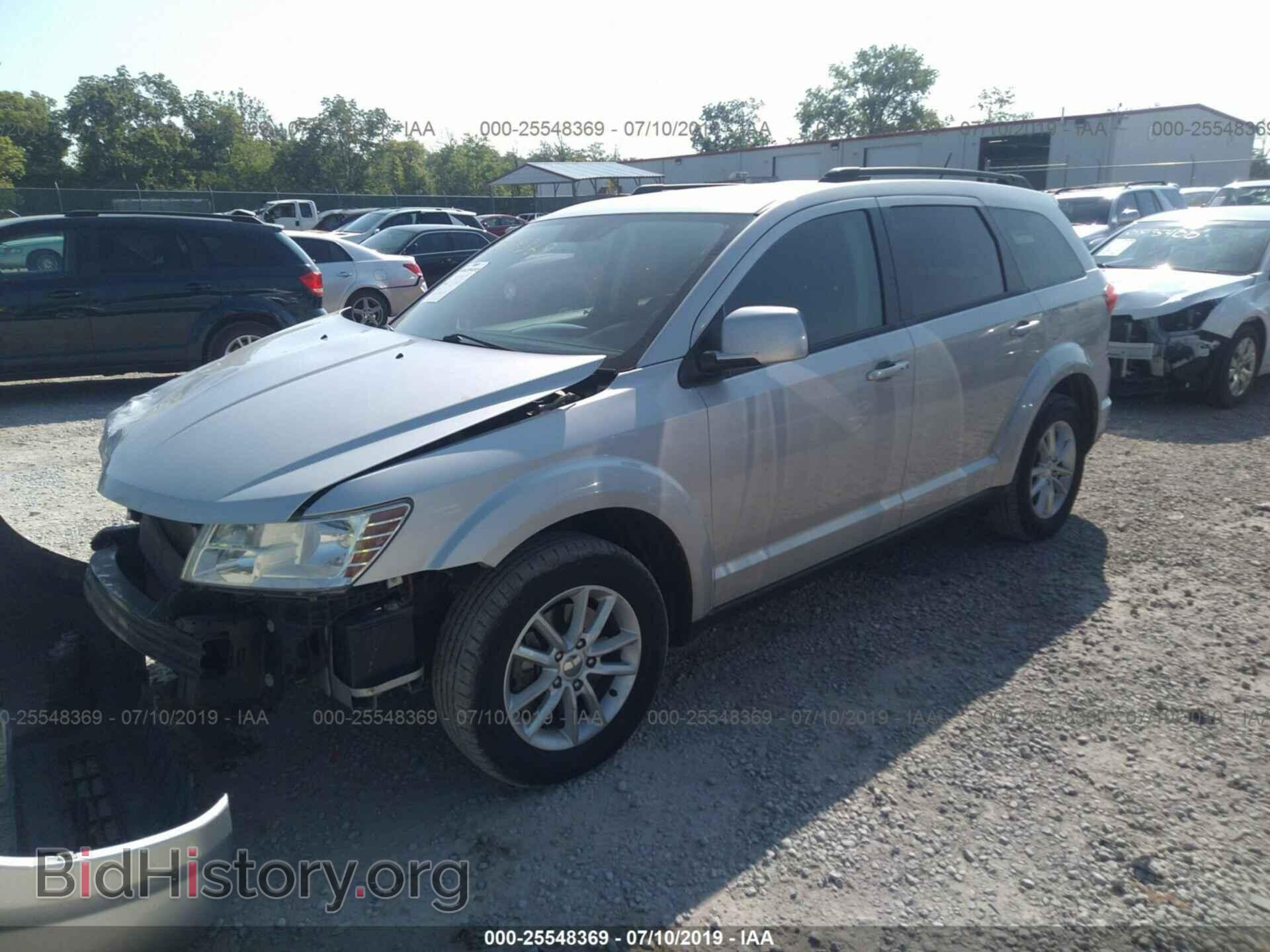 2013 DODGE JOURNEY - VIN: 3C4PDCBG3DT660749 - Фото 2