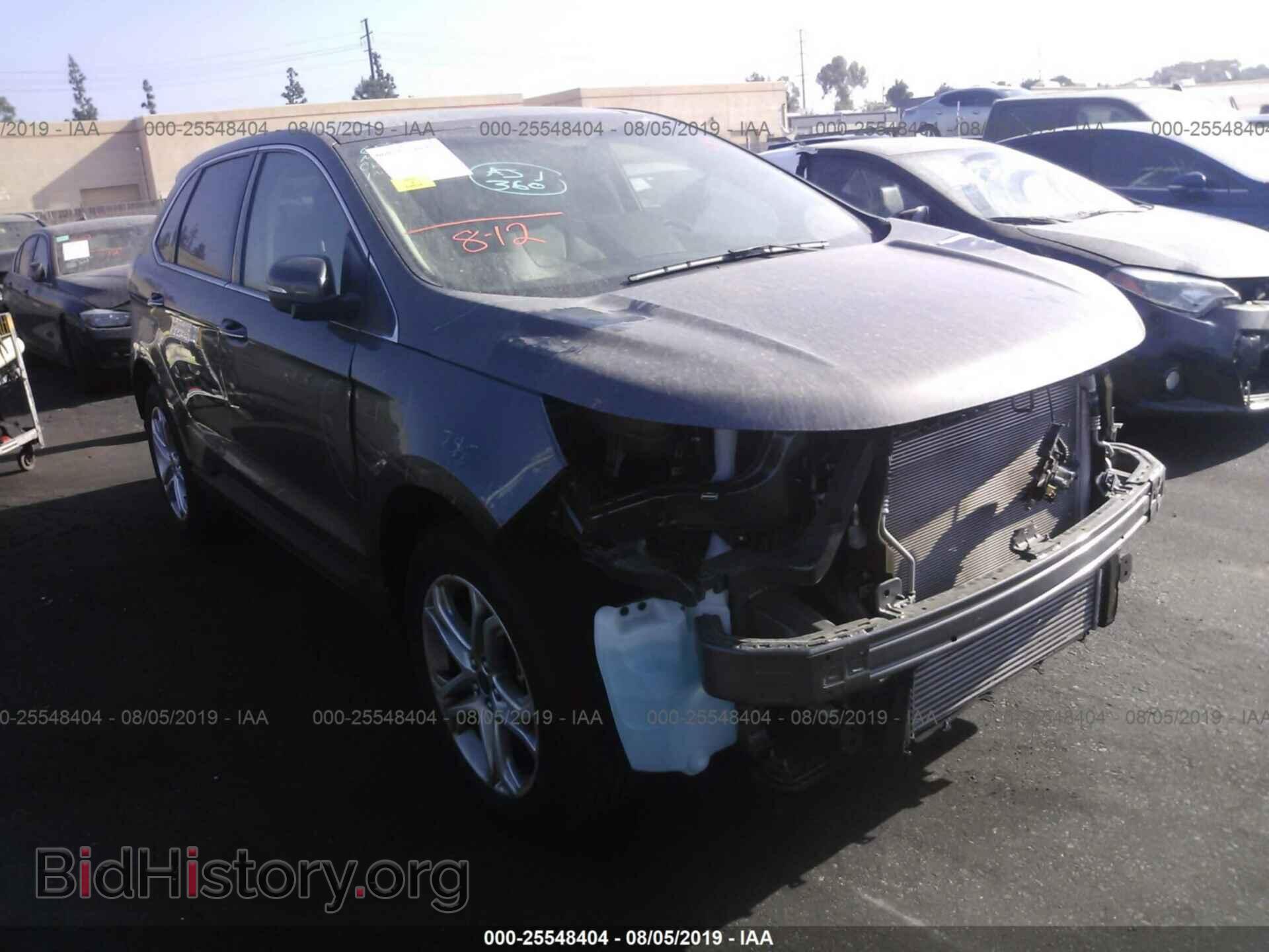 Фотография 2FMPK4K96HBB96950 - FORD EDGE 2017