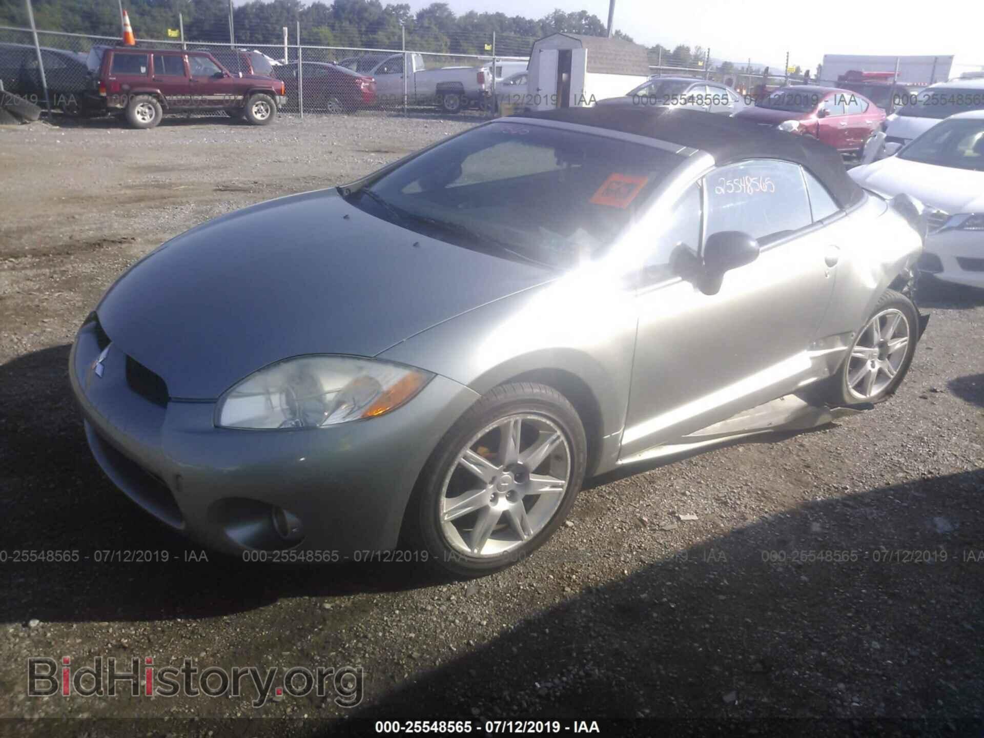2008 MITSUBISHI ECLIPSE - VIN: 4A3AL35T38E024725 - Фото 2