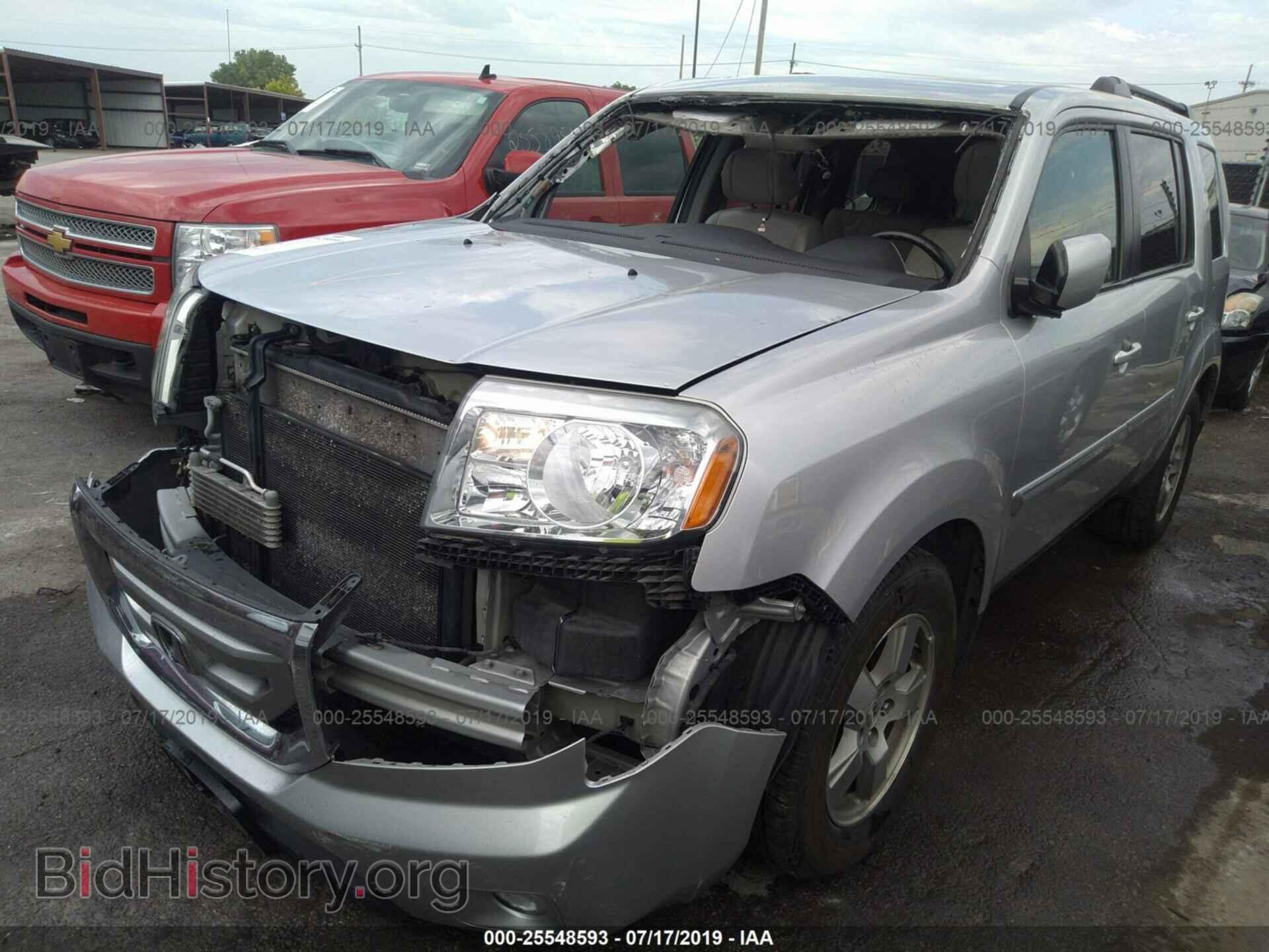 2011 HONDA PILOT - VIN: 5FNYF4H59BB007042 - Фото 2
