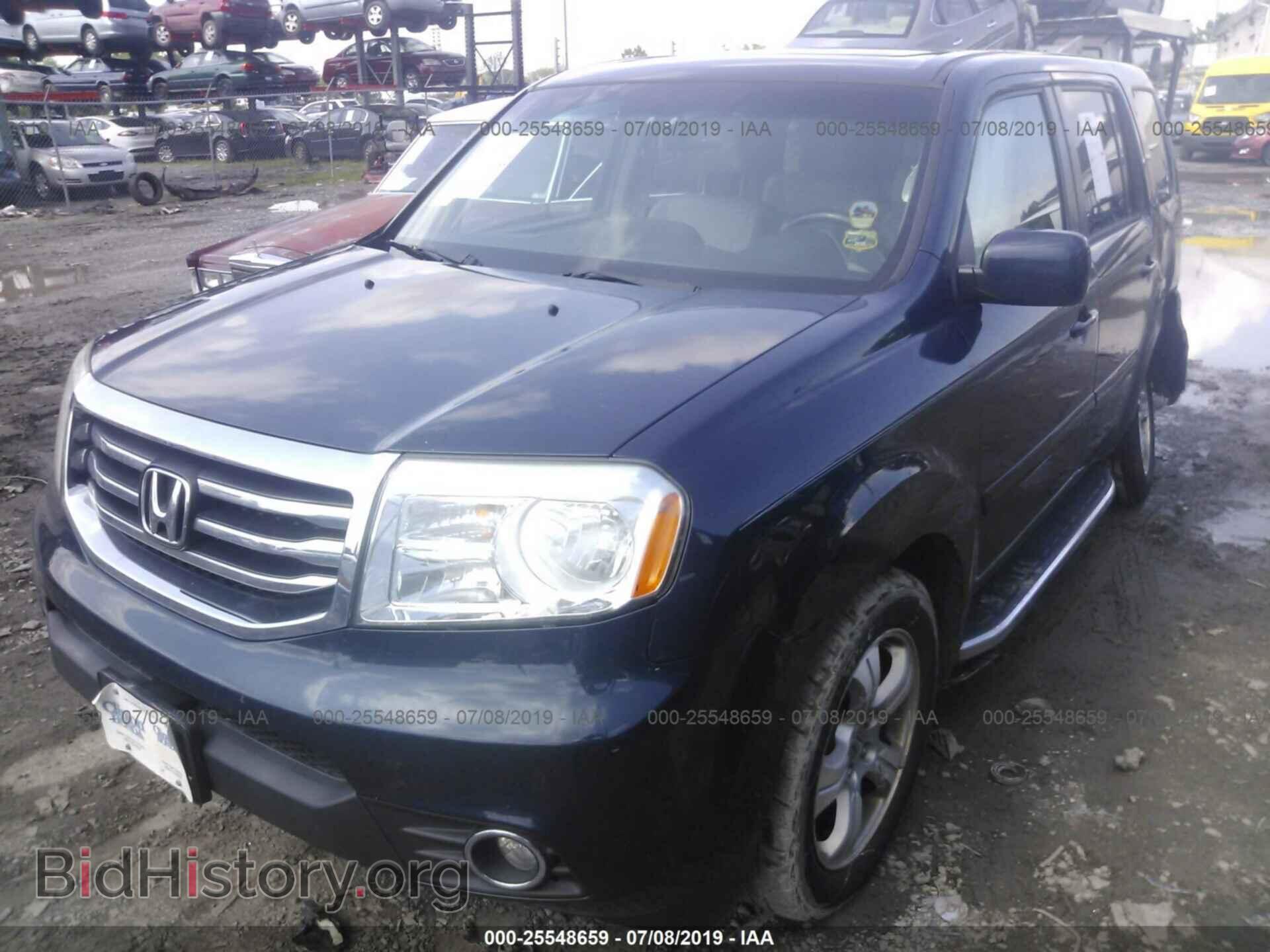 2012 HONDA PILOT - VIN: 5FNYF4H64CB002745 - Photo 2