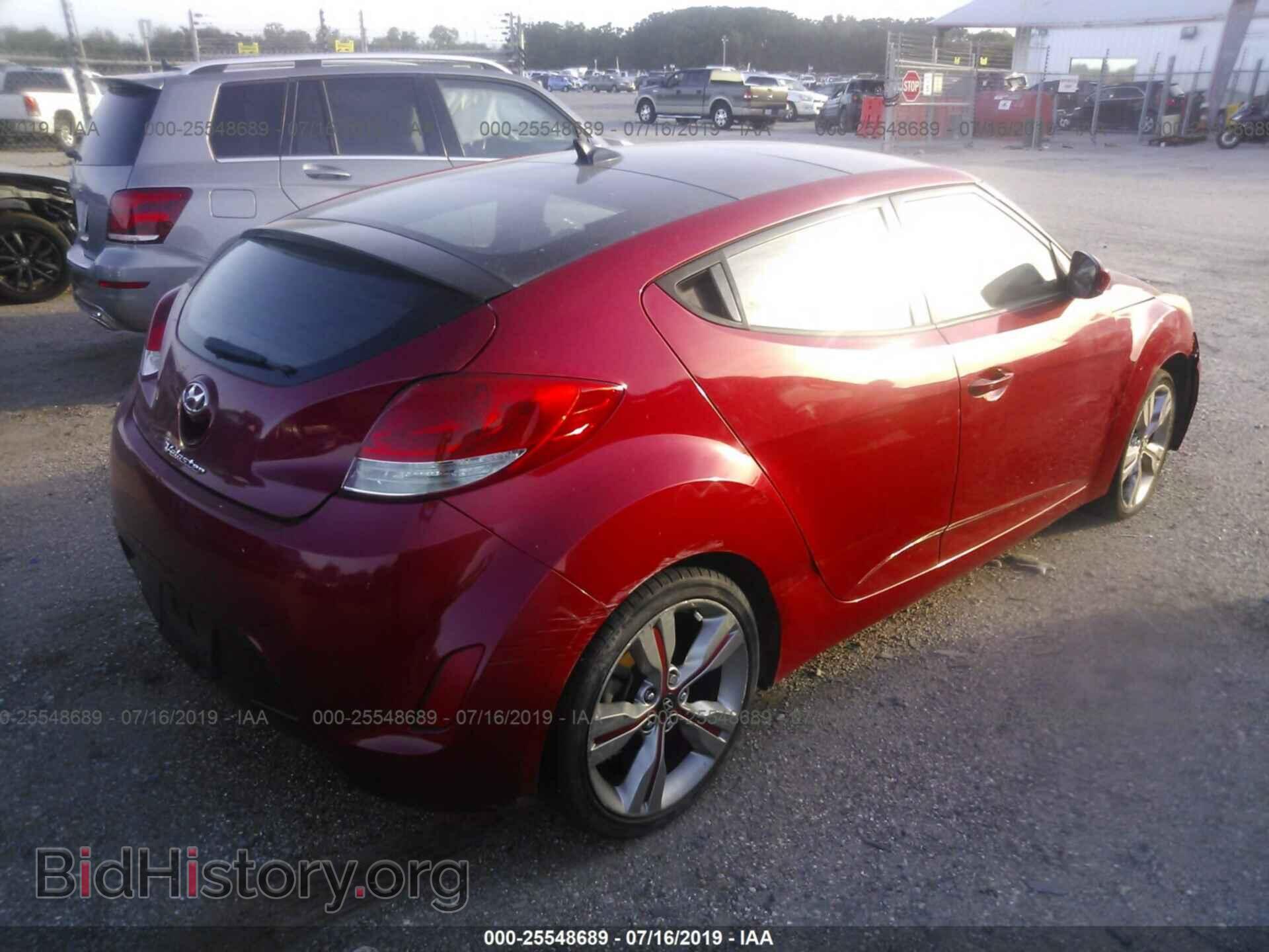 2013 HYUNDAI VELOSTER - VIN: KMHTC6AD7DU101202 - Фото 4