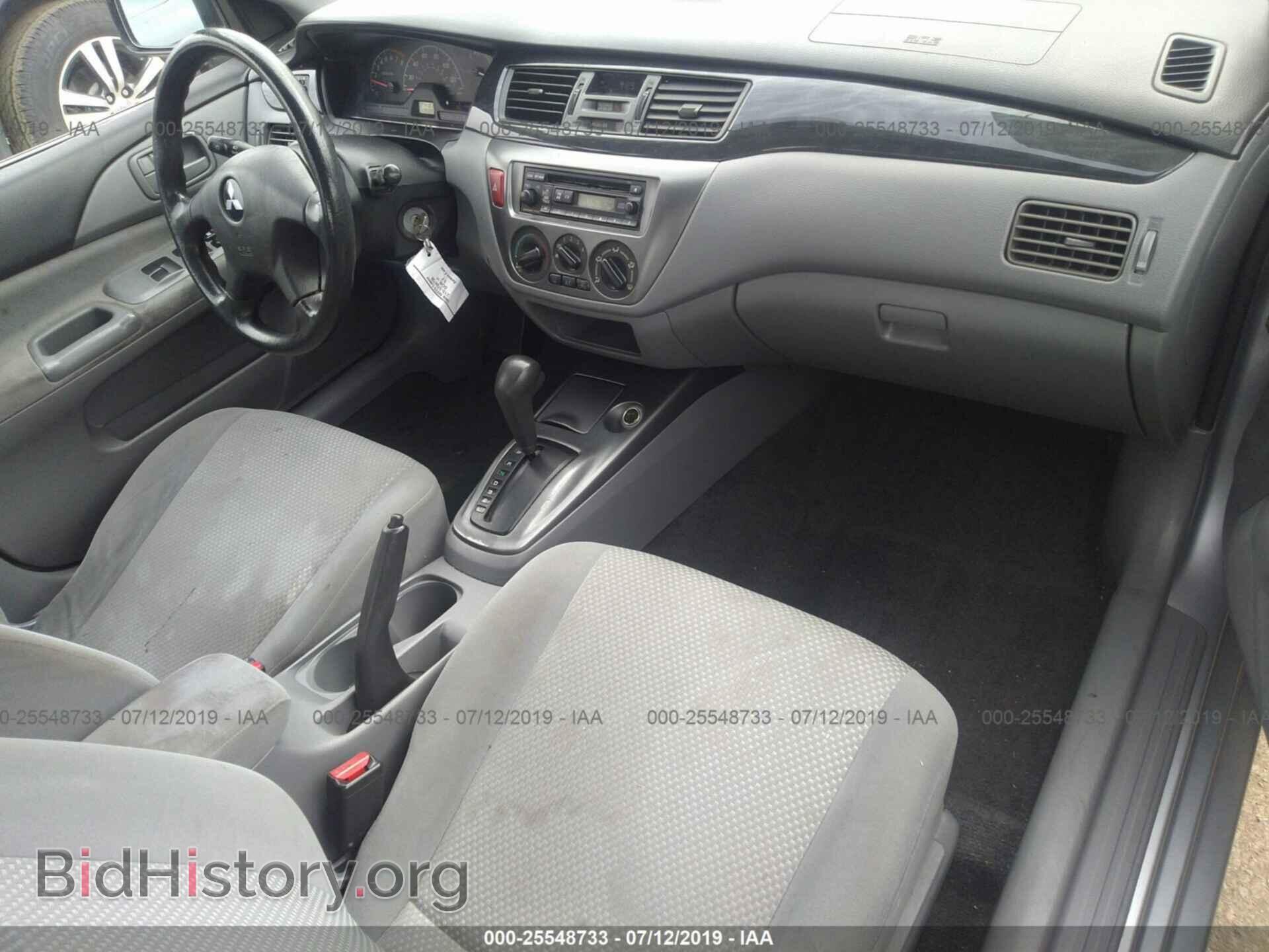 2006 MITSUBISHI LANCER - VIN: JA3AJ26E16U059199 - Фото 5