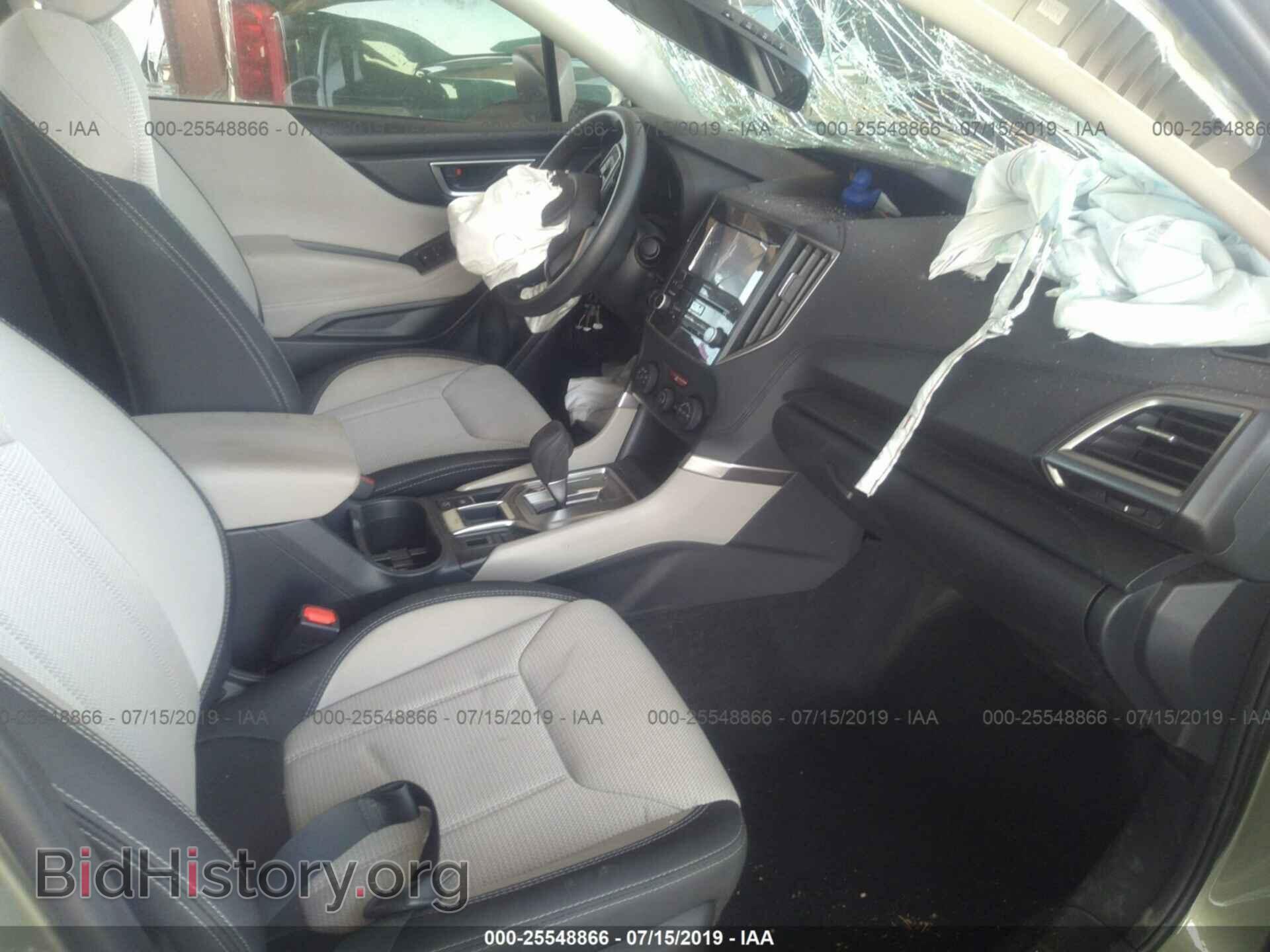 2019 SUBARU FORESTER - VIN: JF2SKACC8KH408895 - Фото 5