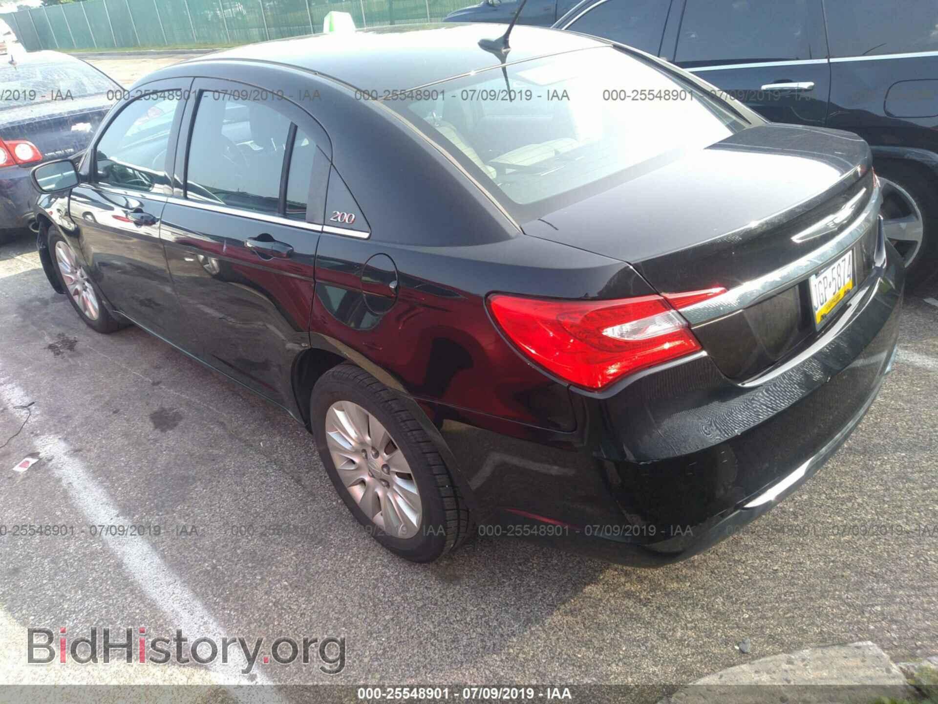 2012 CHRYSLER 200 - VIN: 1C3CCBAB1CN148993 - Фото 3