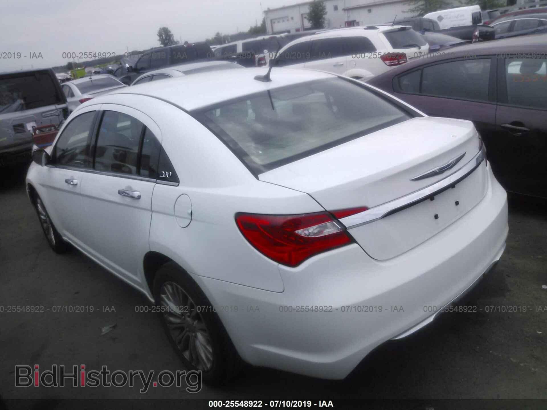 2012 CHRYSLER 200 - VIN: 1C3CCBCB2CN283641 - Фото 3