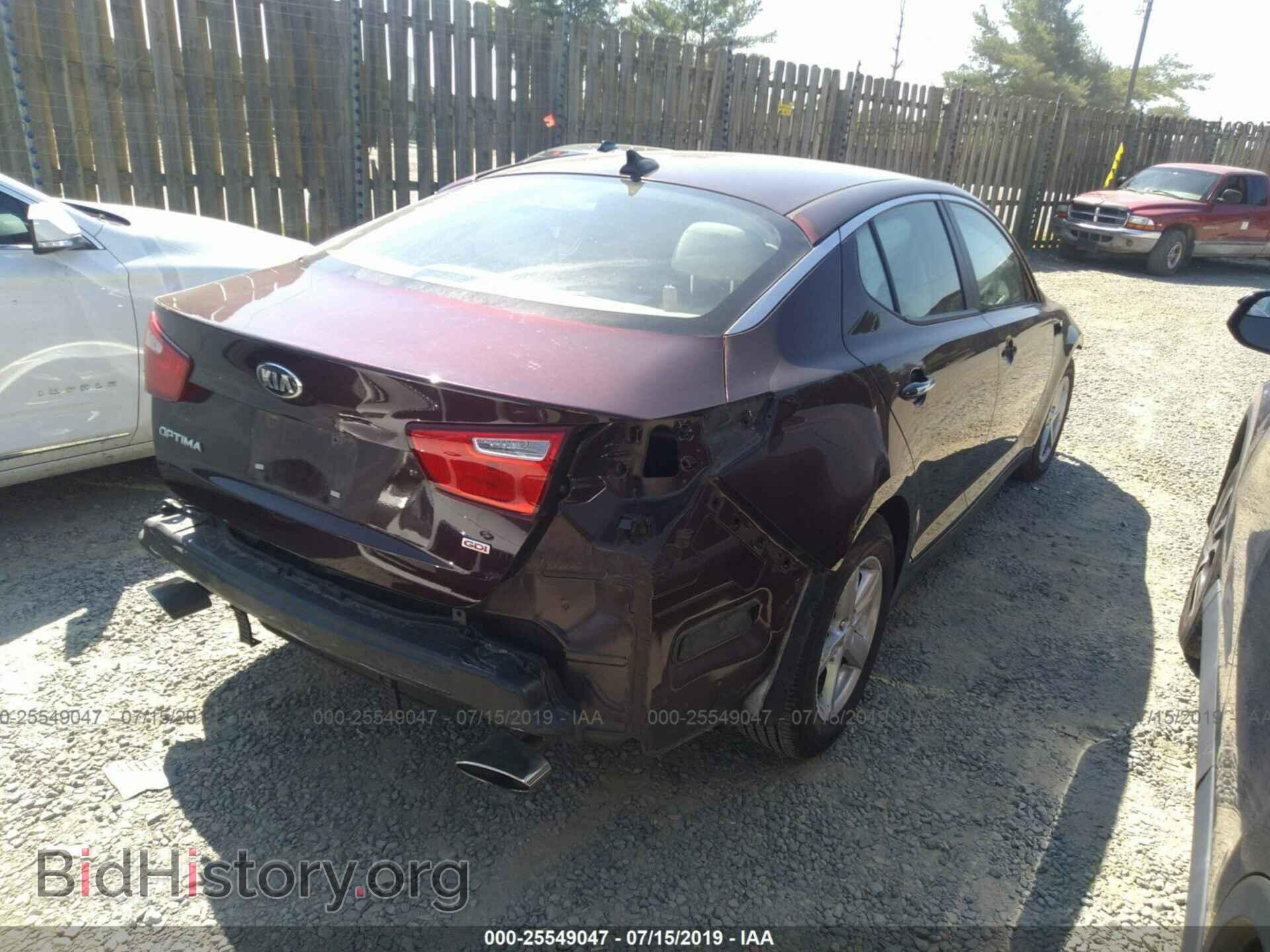 2015 KIA OPTIMA - VIN: 5XXGM4A76FG385240 - Фото 4