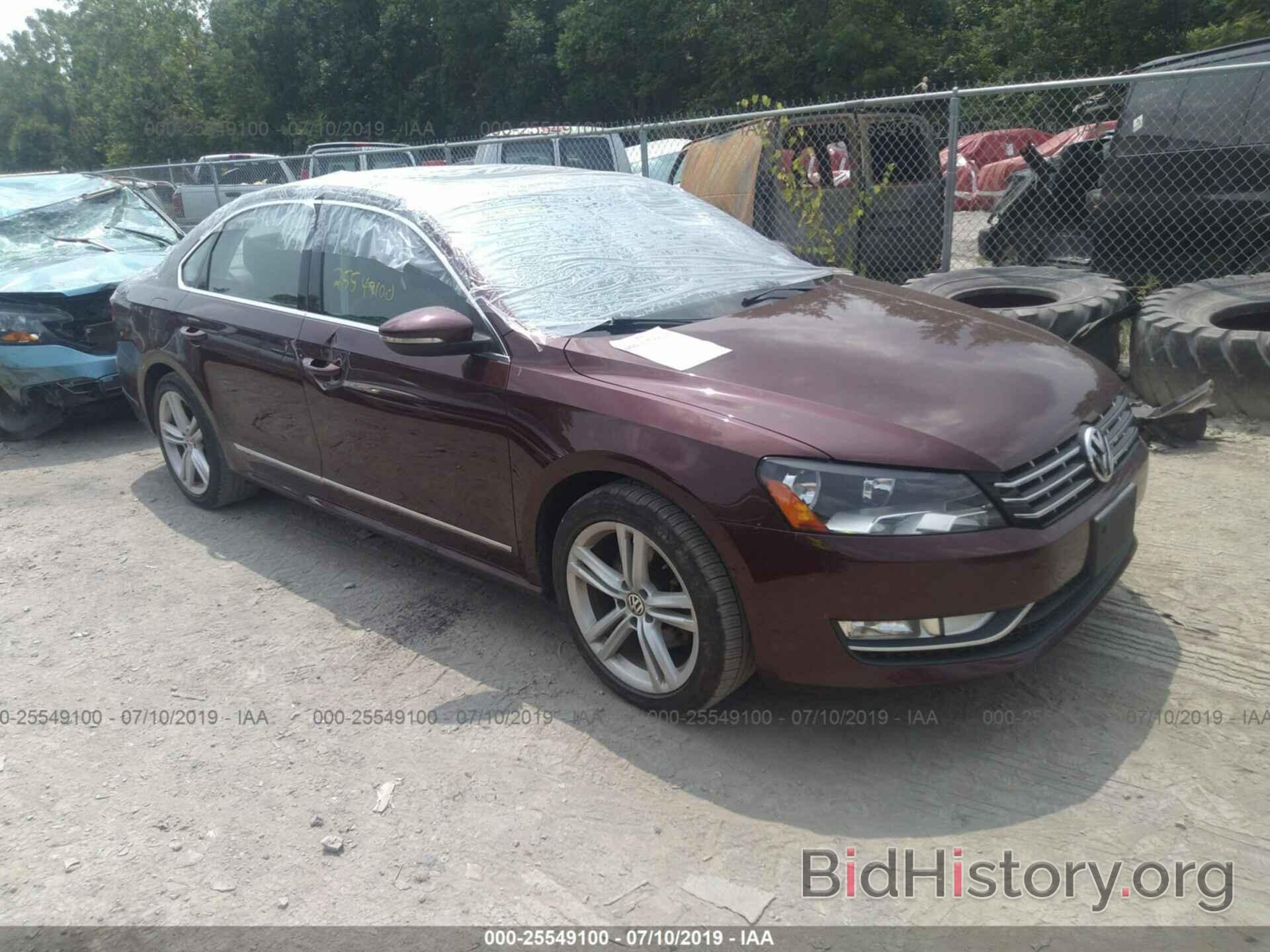 Photo 1VWCM7A39CC022078 - VOLKSWAGEN PASSAT 2012