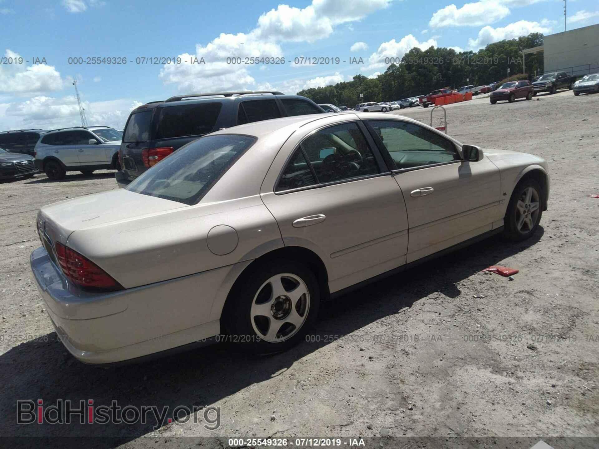 2002 LINCOLN LS - VIN: 1LNHM87A32Y702818 - Фото 4