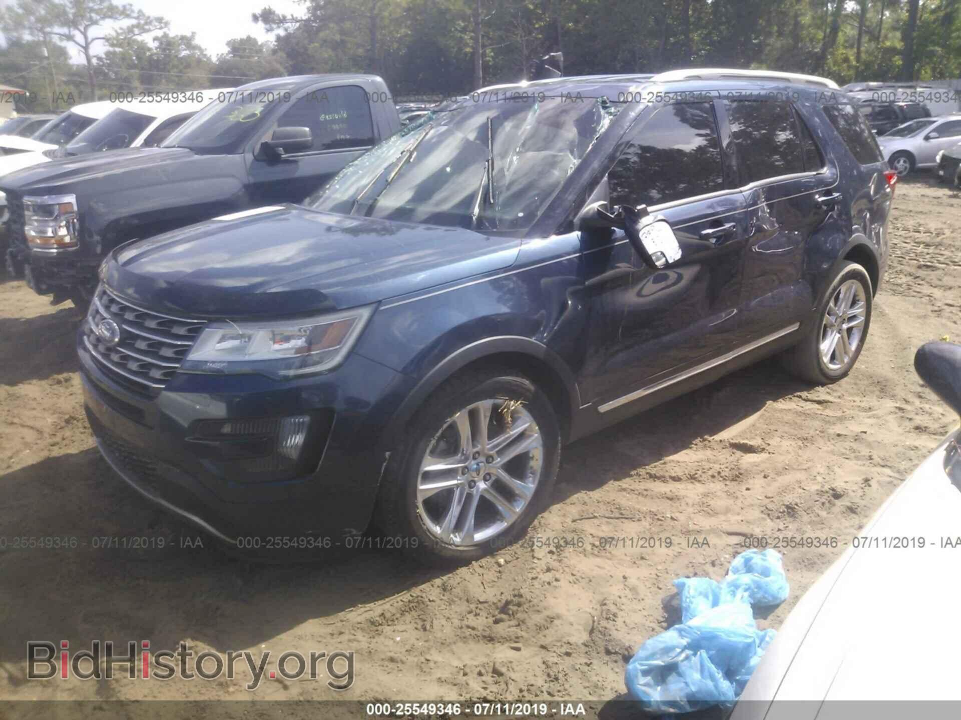 2016 FORD EXPLORER - VIN: 1FM5K7D84GGB49596 - Photo 2
