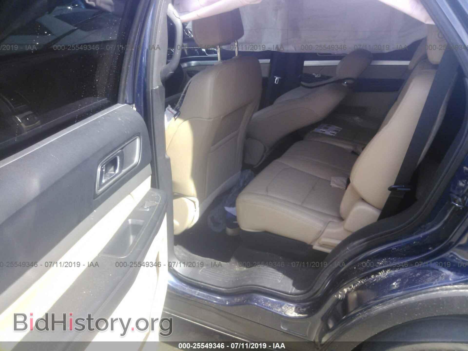 2016 FORD EXPLORER - VIN: 1FM5K7D84GGB49596 - Photo 8