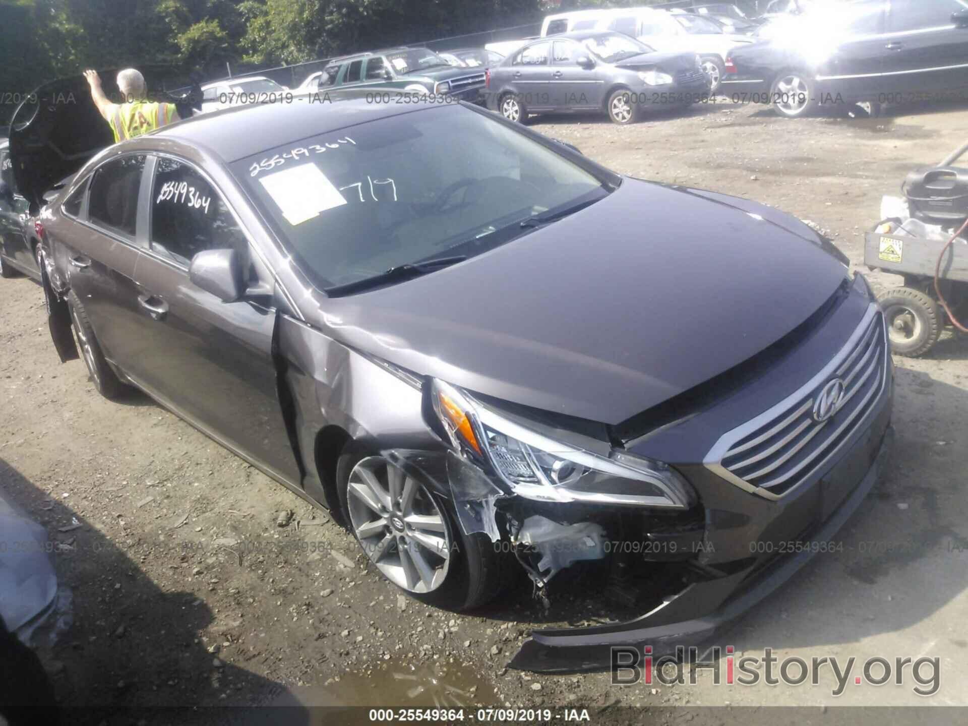 Photo 5NPE24AF4FH164793 - HYUNDAI SONATA 2015