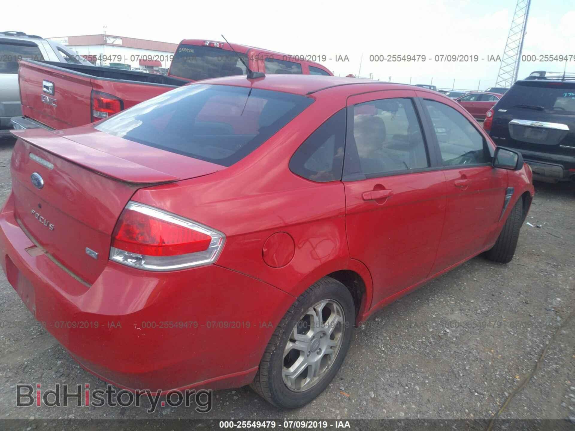 2008 FORD FOCUS - VIN: 1FAHP35N88W214317 - Фото 4