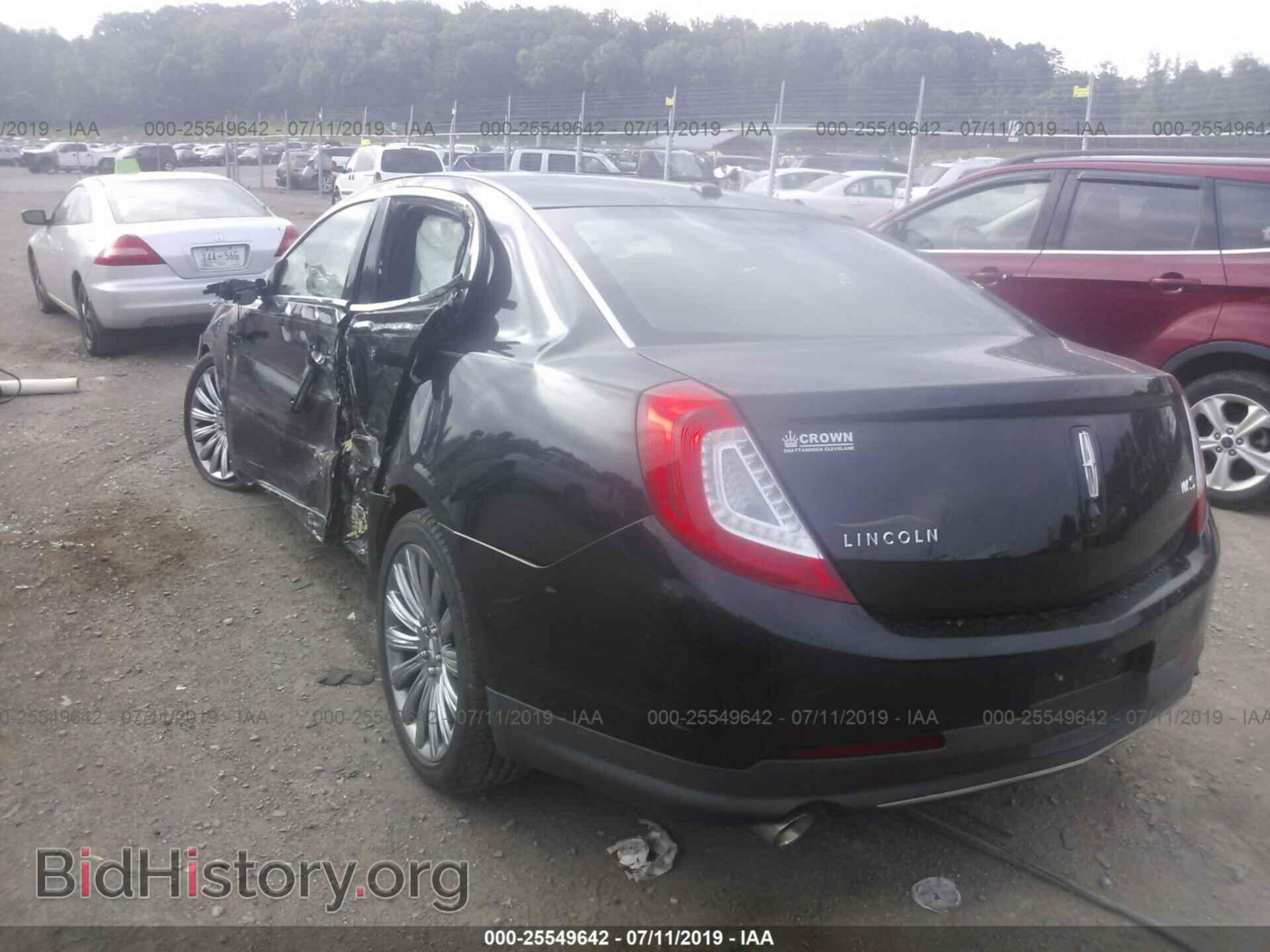 2013 LINCOLN MKS - VIN: 1LNHL9DK5DG608261 - Фото 3