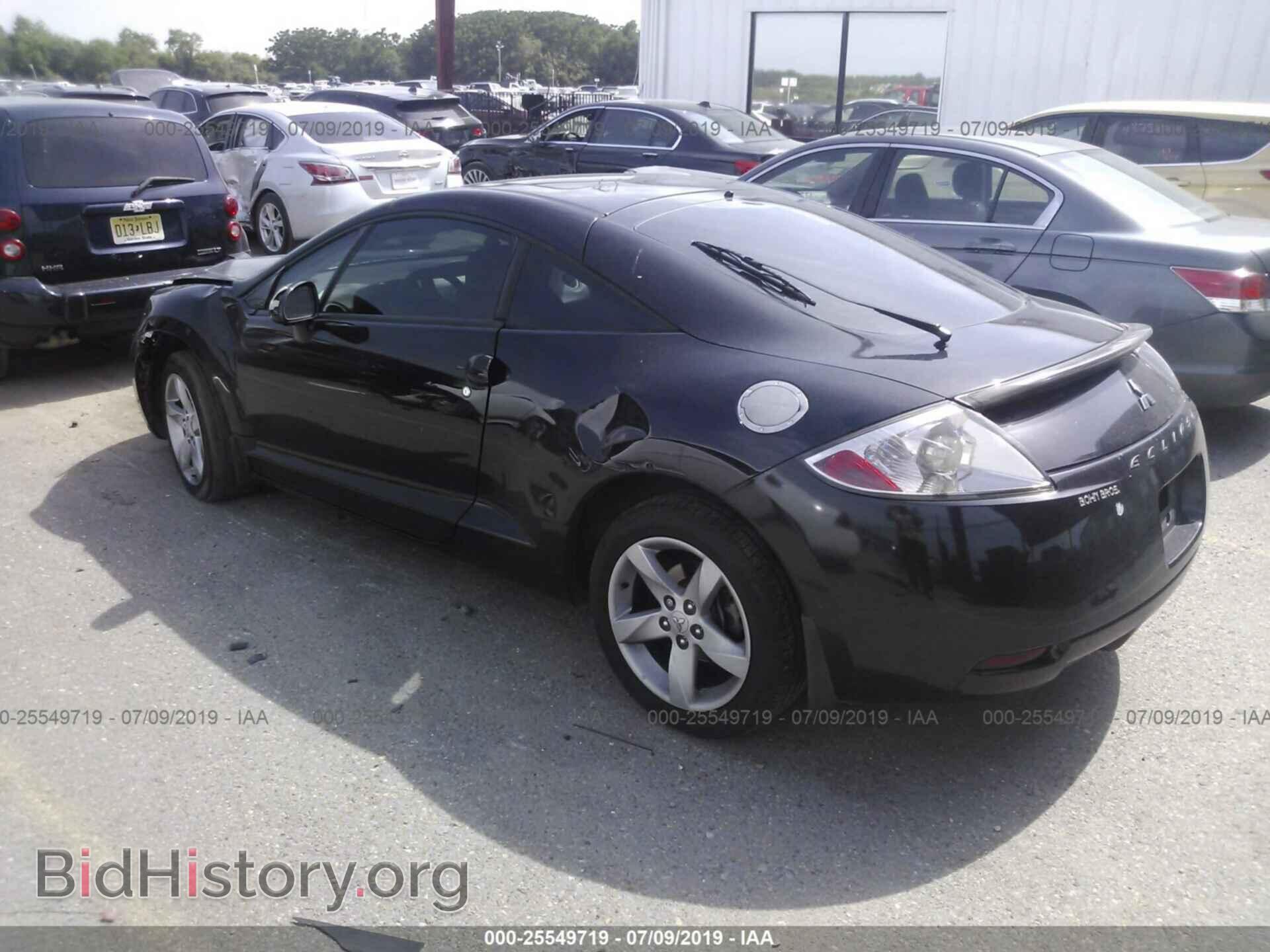 2007 MITSUBISHI ECLIPSE - VIN: 4A3AK34T57E055770 - Фото 3