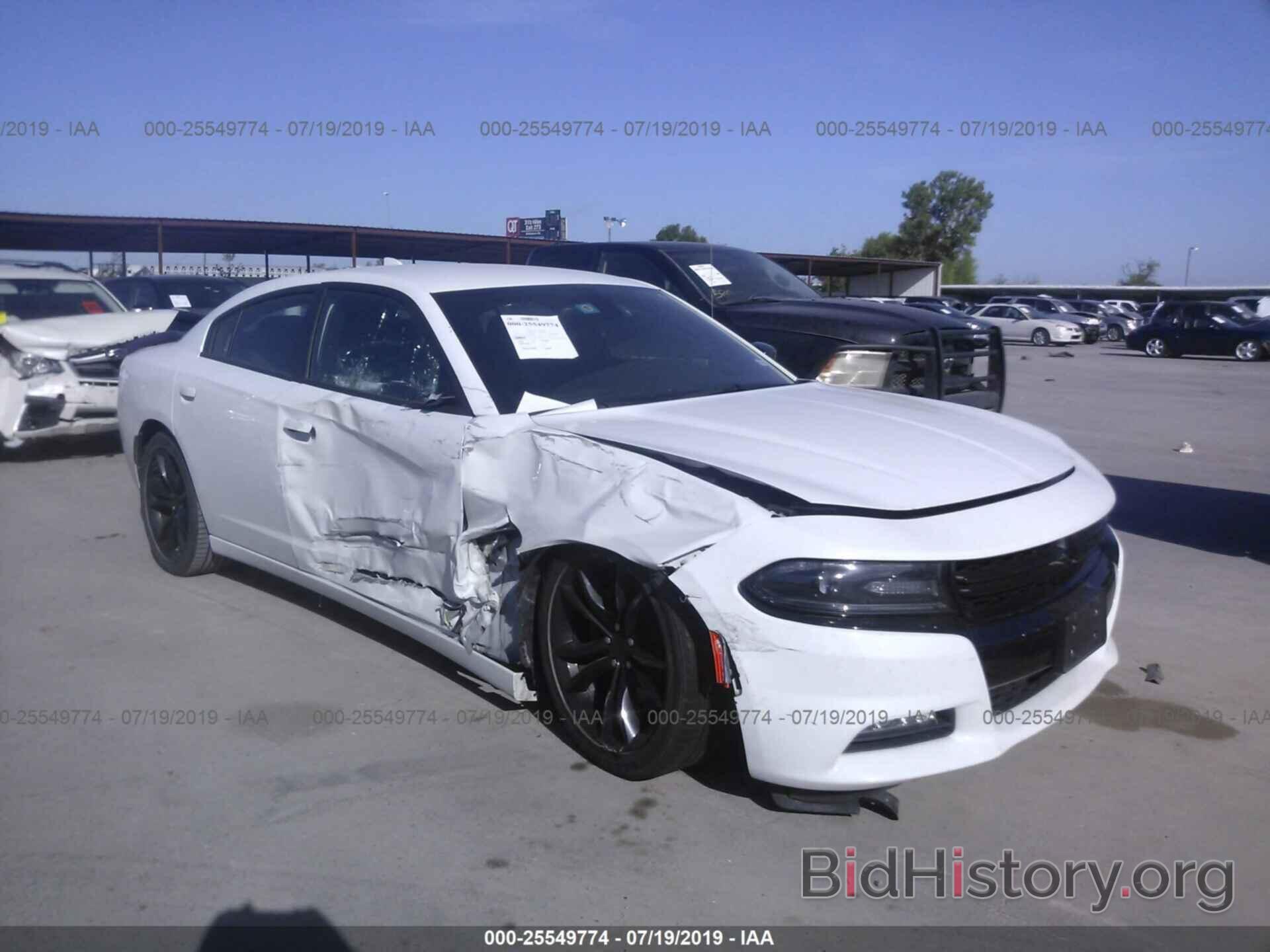 Photo 2C3CDXHG8GH237535 - DODGE CHARGER 2016