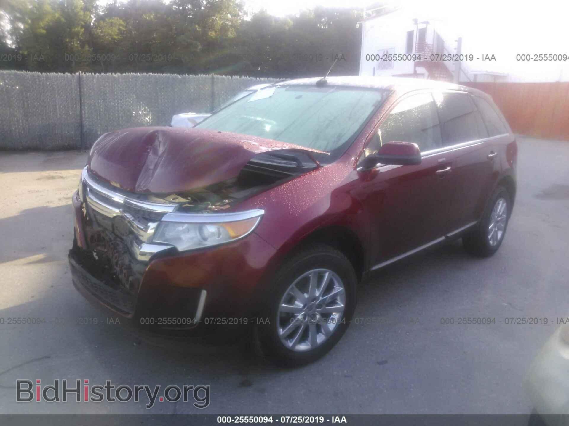 2014 FORD EDGE - VIN: 2FMDK3KC1EBA50704 - Фото 2