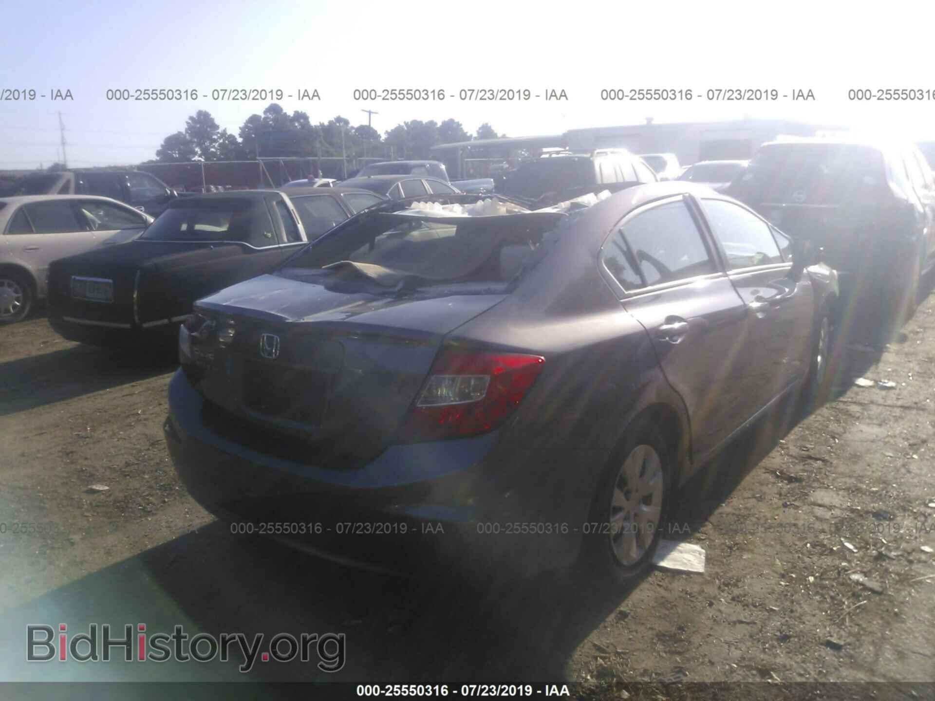 2012 HONDA CIVIC - VIN: 2HGFB2F53CH585662 - Фото 4
