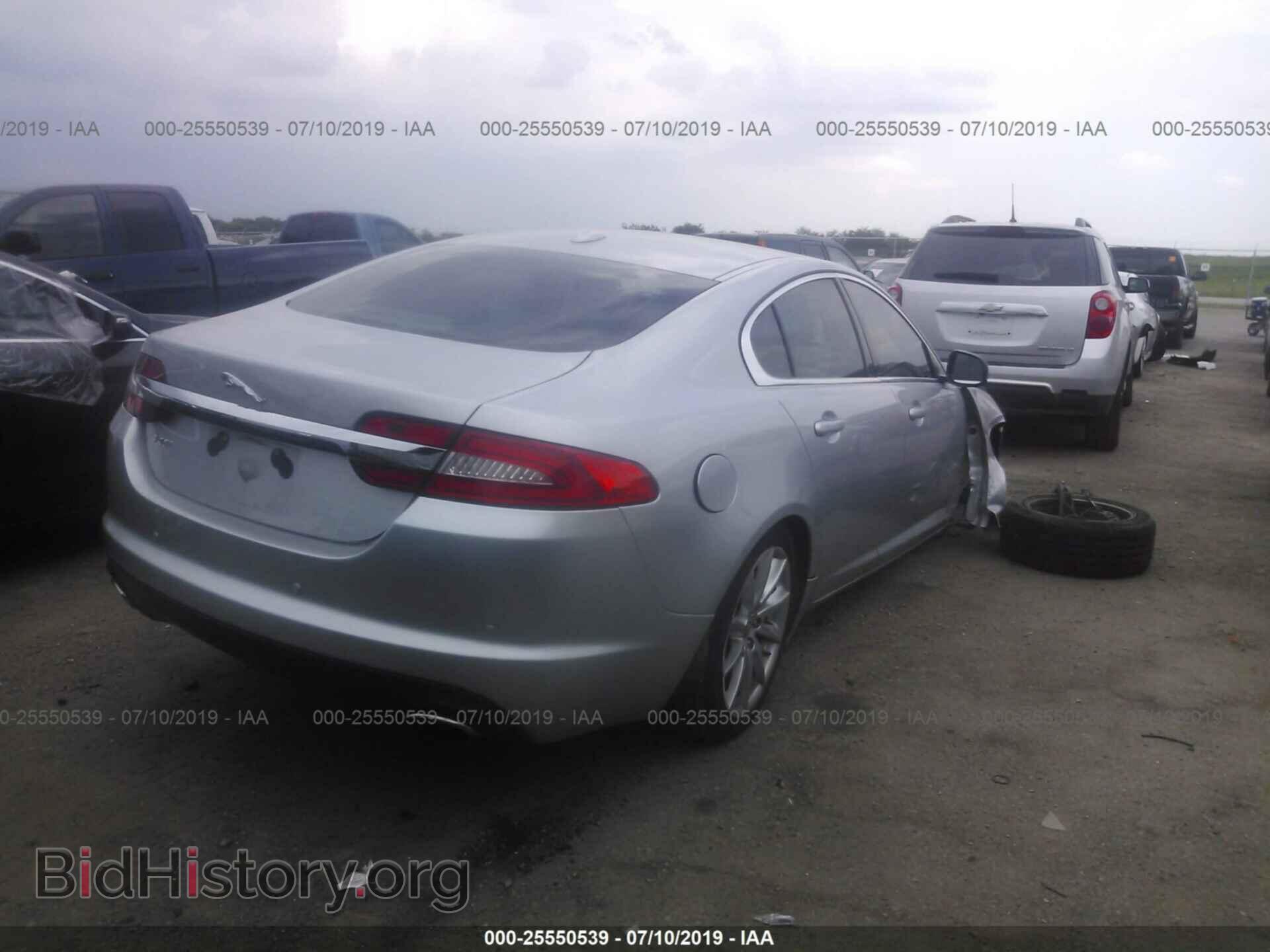 2012 JAGUAR XF - VIN: SAJWA0FB5CLS34610 - Фото 4