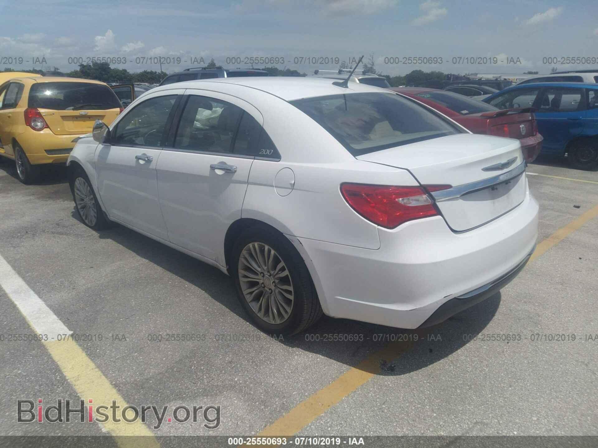 2012 CHRYSLER 200 - VIN: 1C3CCBCB6CN305348 - Фото 3