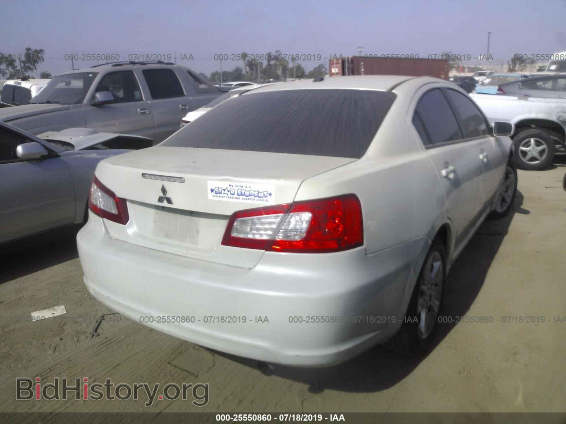 2009 MITSUBISHI GALANT - VIN: 4A3AB56F69E003103 - Фото 4