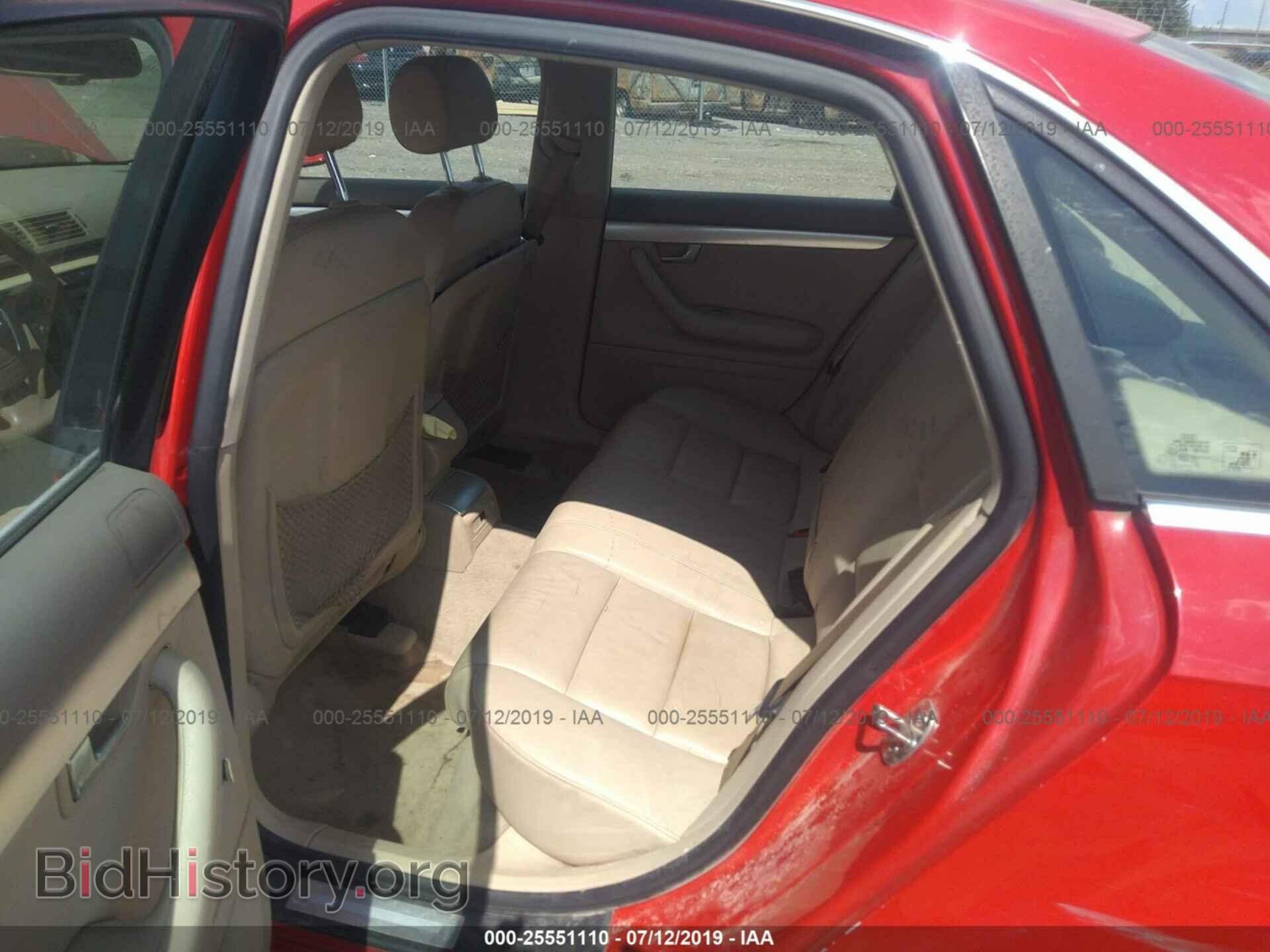 2006 AUDI A4 - VIN: WAUDF78E06A092767 - Фото 8