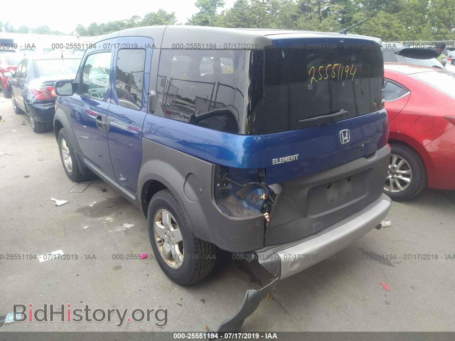2004 HONDA ELEMENT - VIN: 5J6YH28624L033127 - Фото 3
