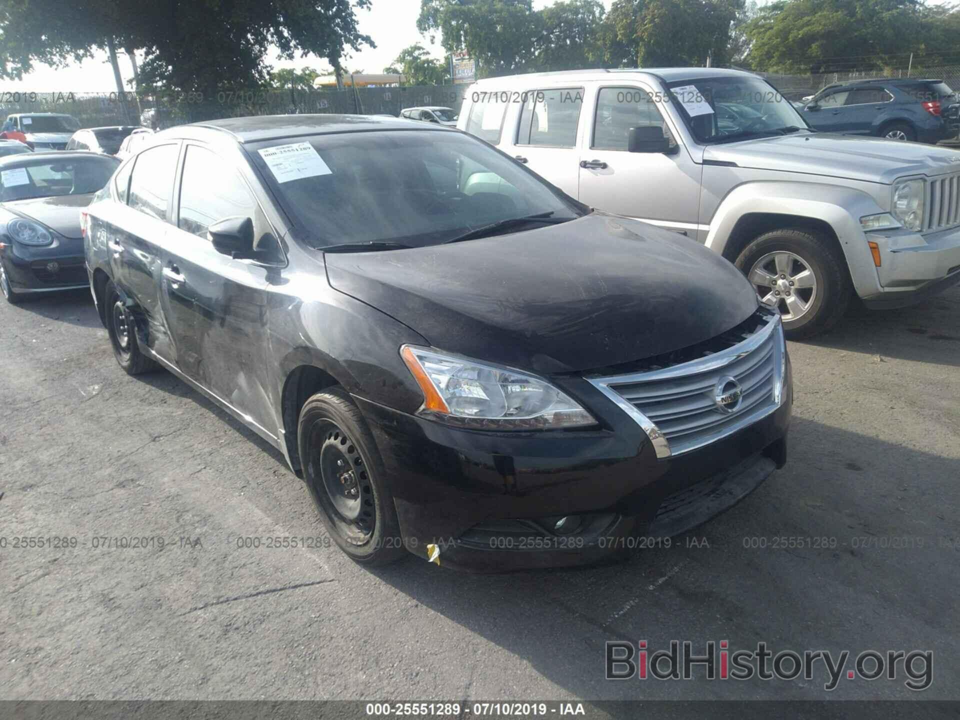 Photo 3N1AB7AP0DL719912 - NISSAN SENTRA 2013