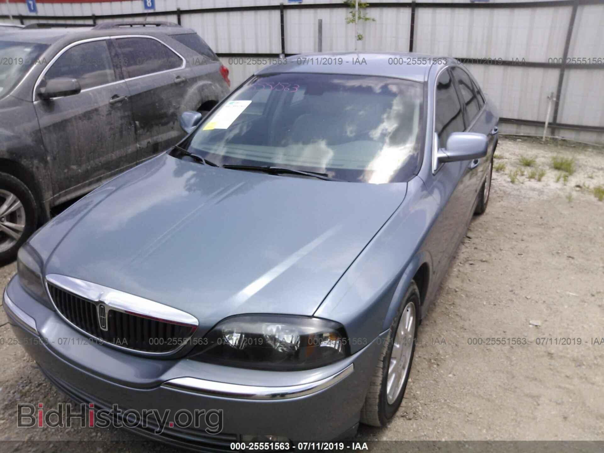 2004 LINCOLN LS - VIN: 1LNHM86SX4Y678854 - Фото 2