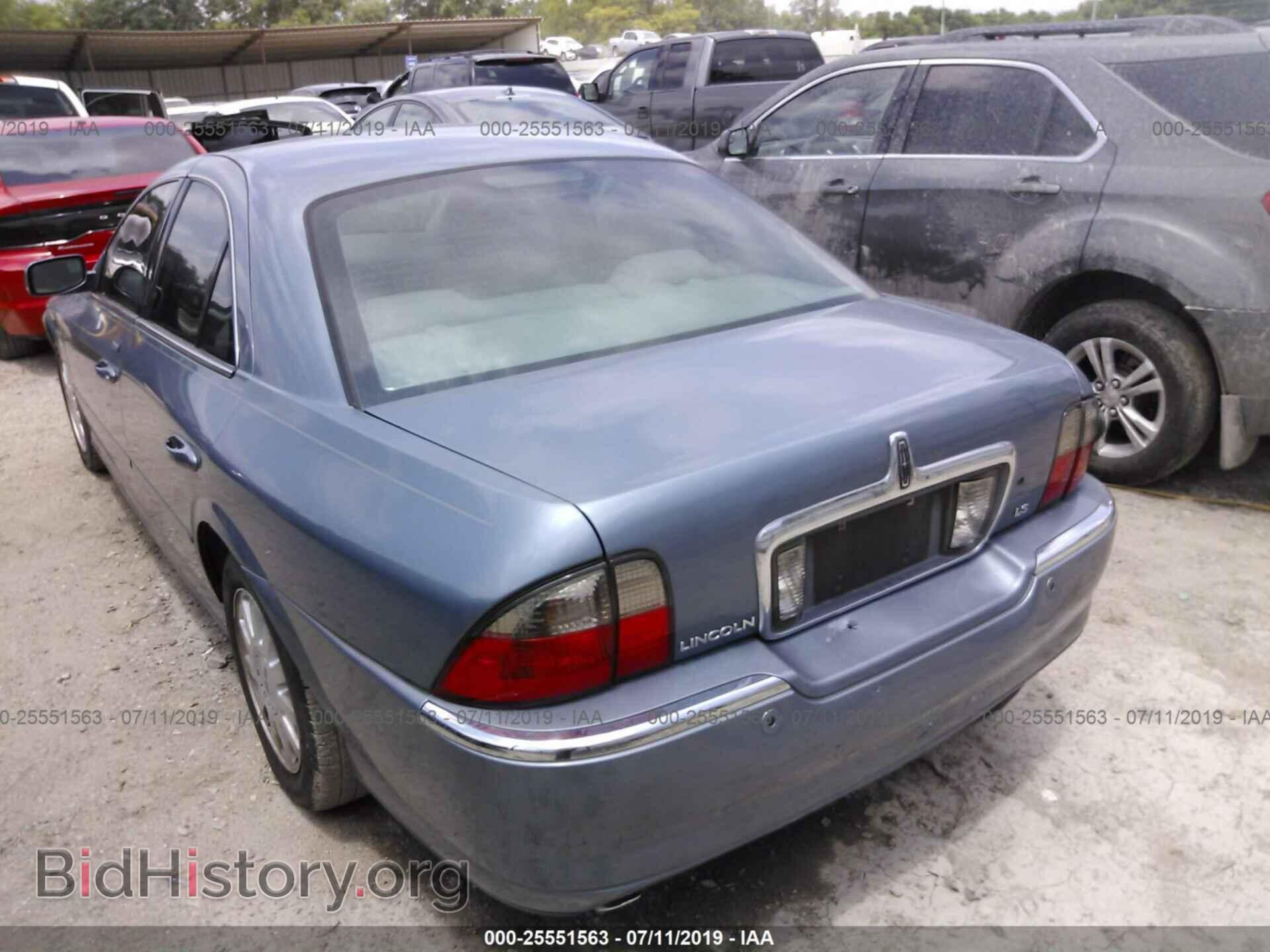 2004 LINCOLN LS - VIN: 1LNHM86SX4Y678854 - Фото 3