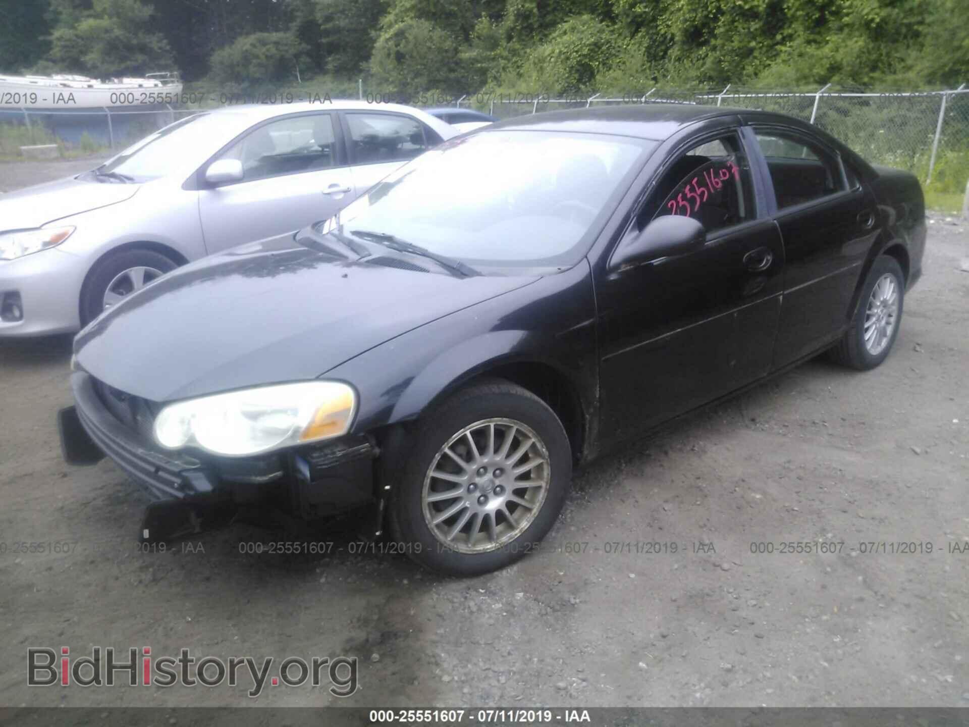 2004 CHRYSLER SEBRING - VIN: 1C3EL46X14N126969 - Фото 2