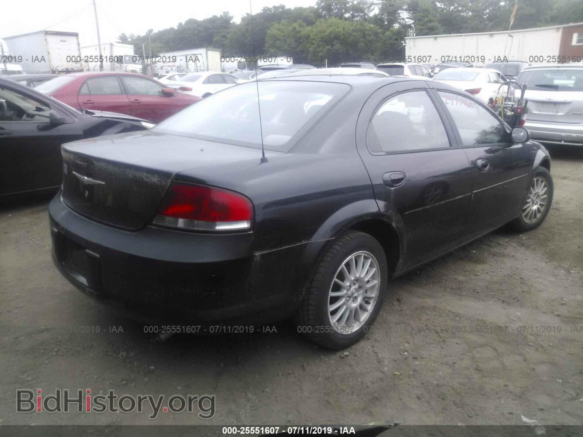2004 CHRYSLER SEBRING - VIN: 1C3EL46X14N126969 - Фото 4