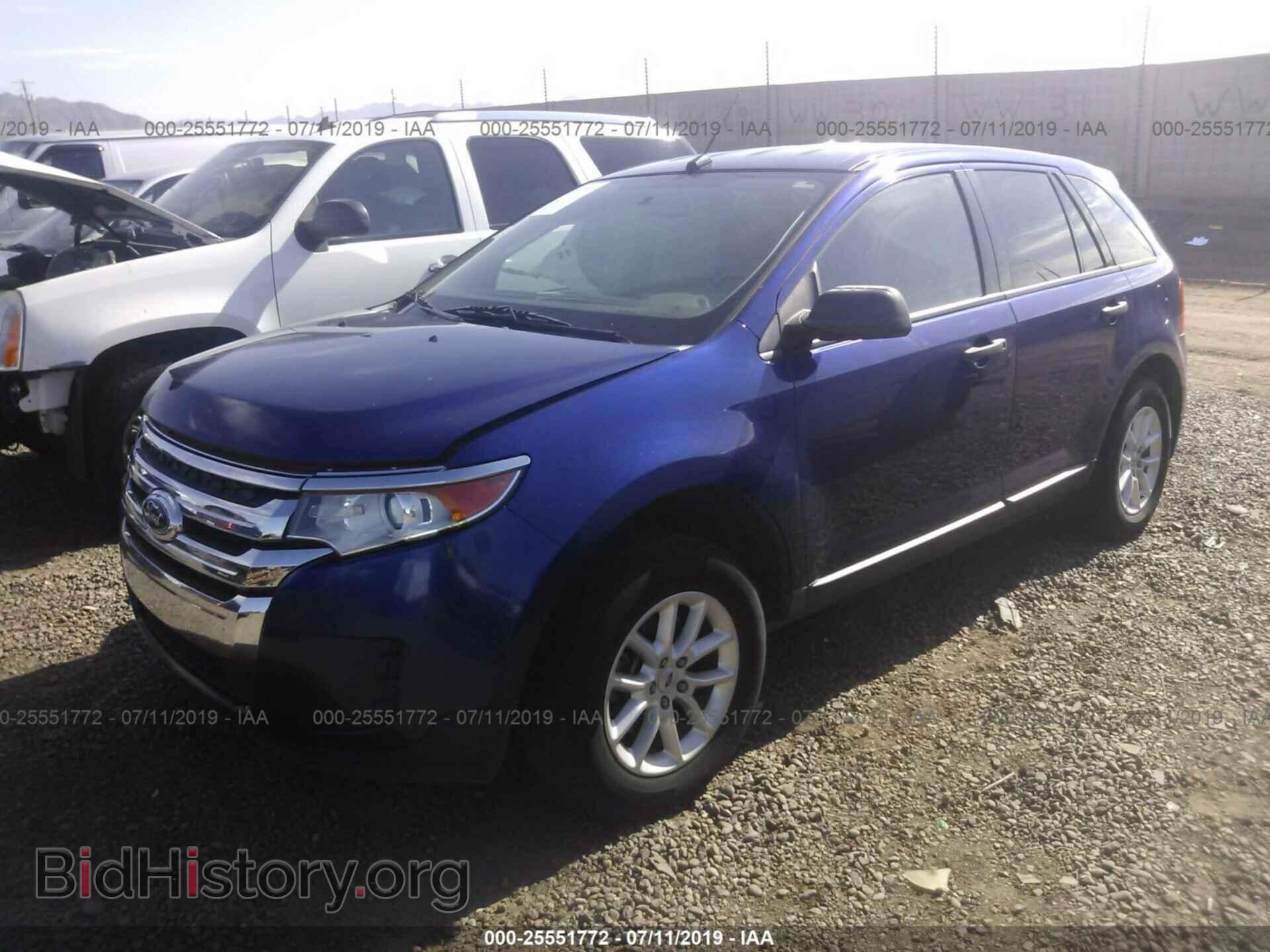2013 FORD EDGE - VIN: 2FMDK3GCXDBE19289 - Фото 2