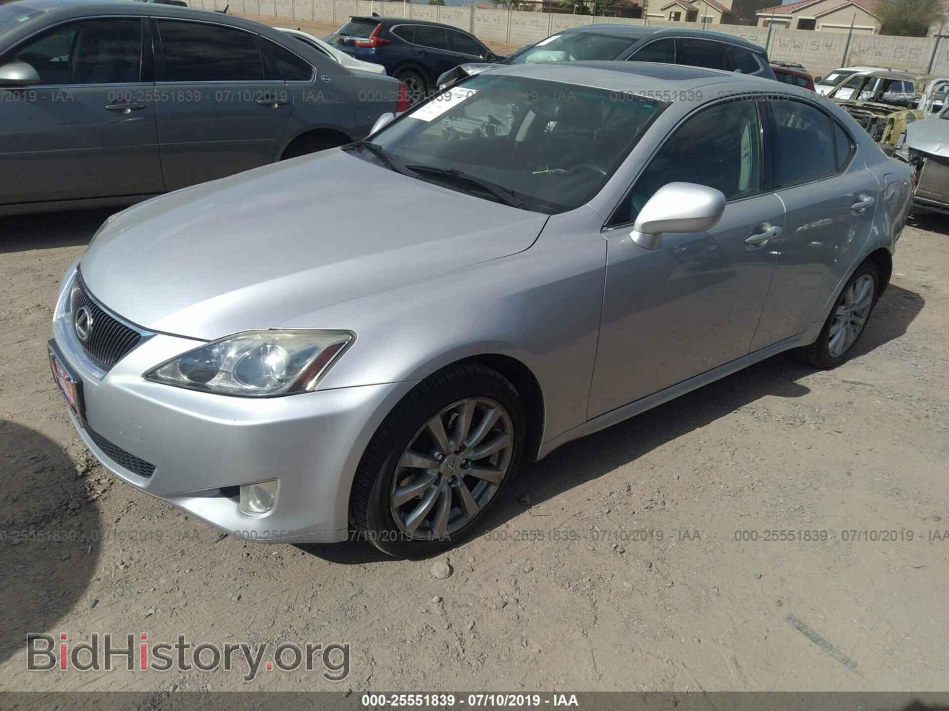 2007 LEXUS IS - VIN: JTHCK262675009163 - Фото 2
