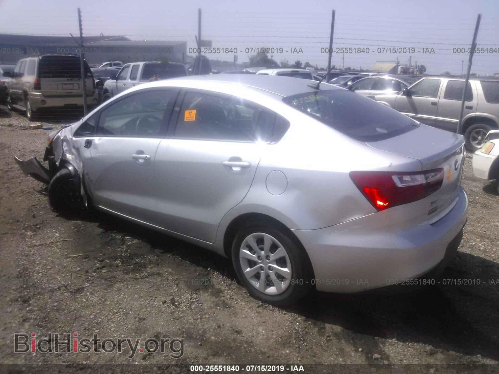 2016 KIA RIO - VIN: KNADM4A30G6608966 - Фото 3