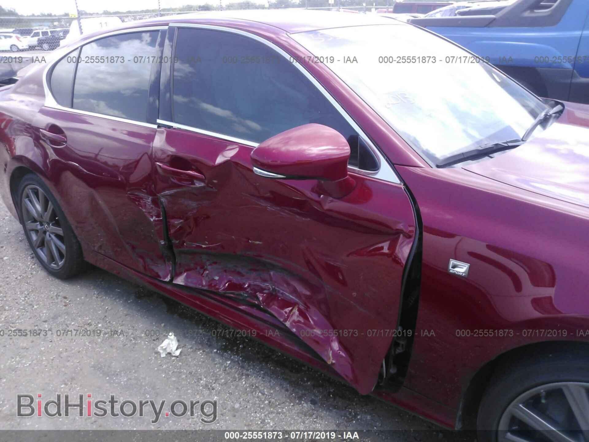 2013 LEXUS GS - VIN: JTHBE1BL5D5000834 - Photo 6