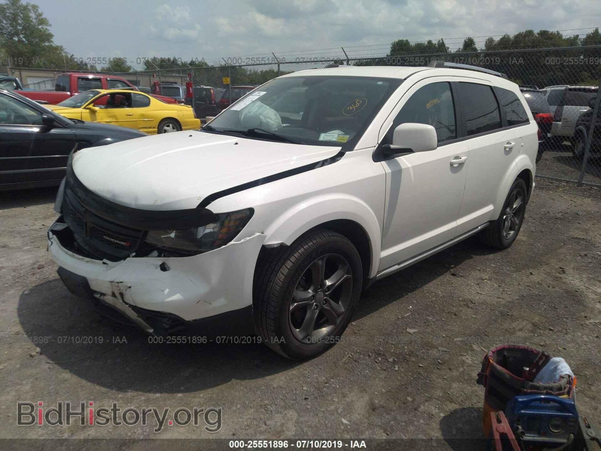 2015 DODGE JOURNEY - VIN: 3C4PDCGB7FT606354 - Фото 2