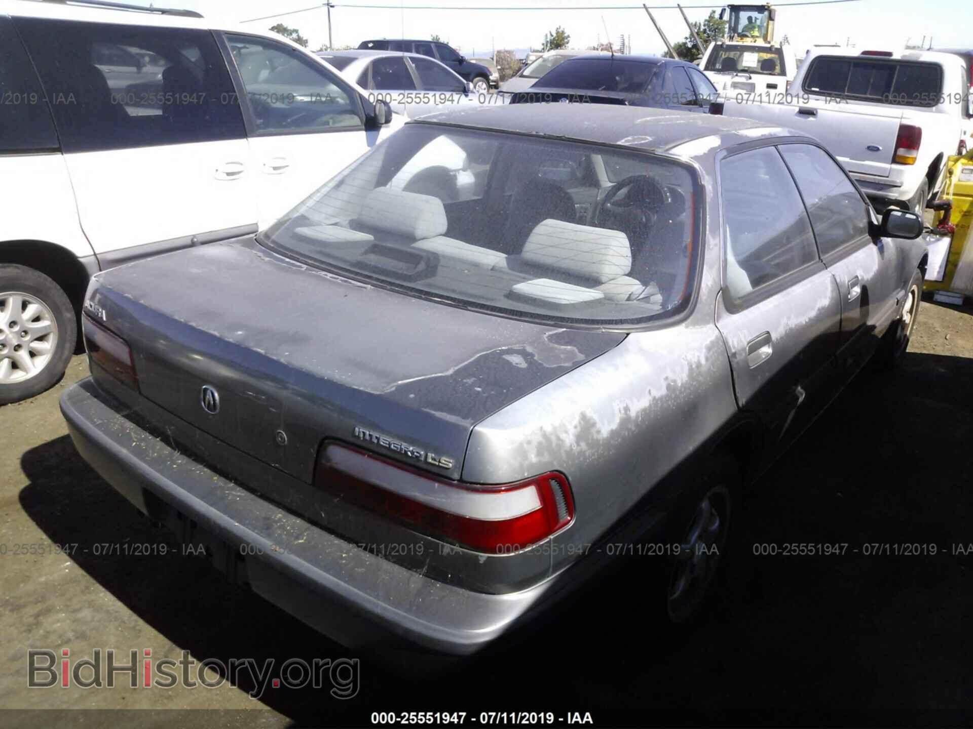 1991 ACURA INTEGRA - VIN: JH4DB1655MS014036 - Фото 4