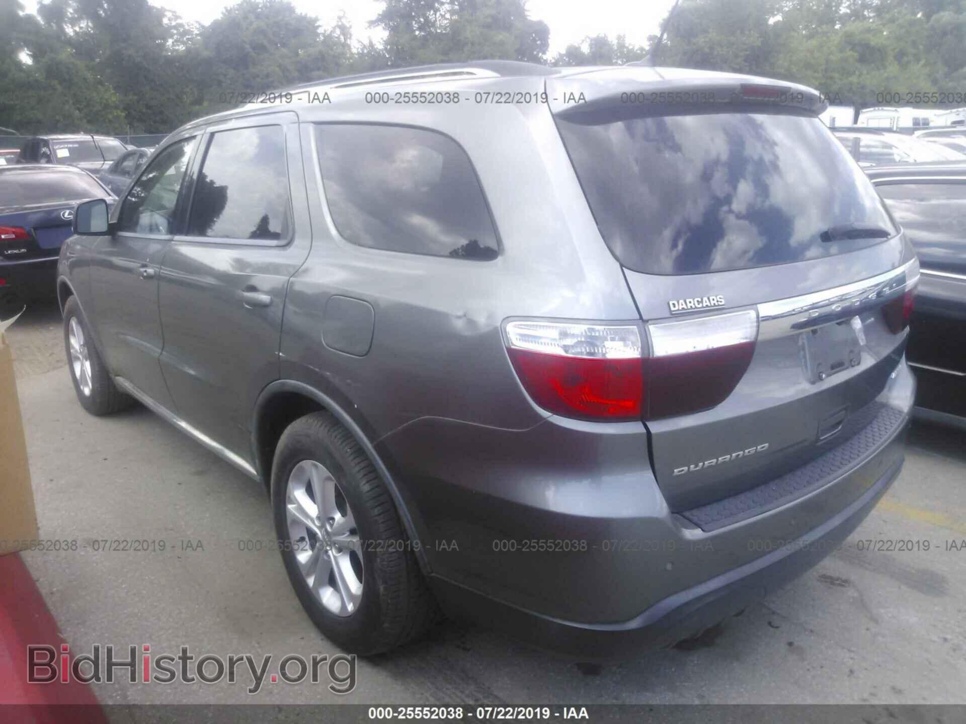 2012 DODGE DURANGO - VIN: 1C4RDHDG7CC129776 - Фото 3