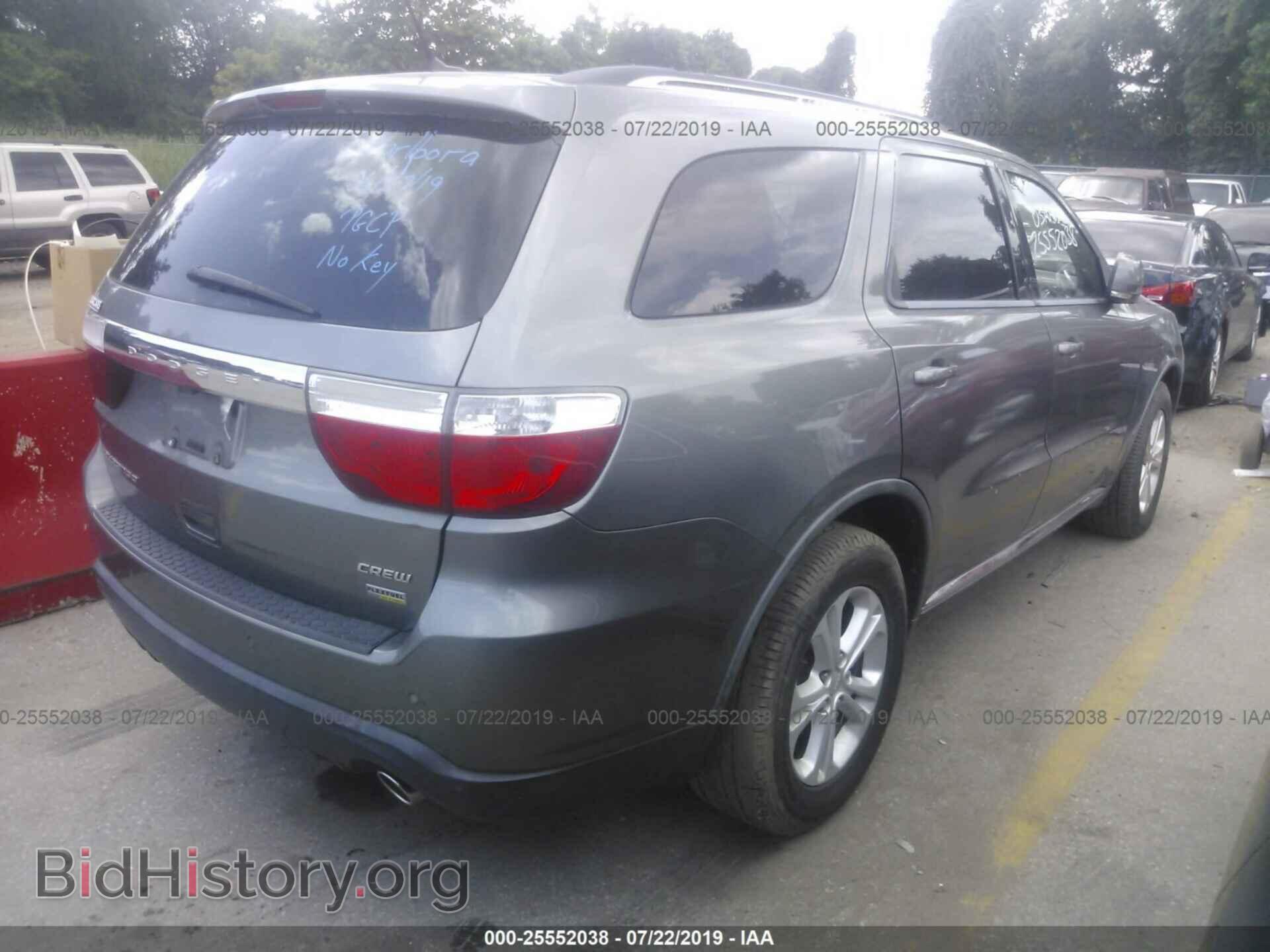 2012 DODGE DURANGO - VIN: 1C4RDHDG7CC129776 - Фото 4