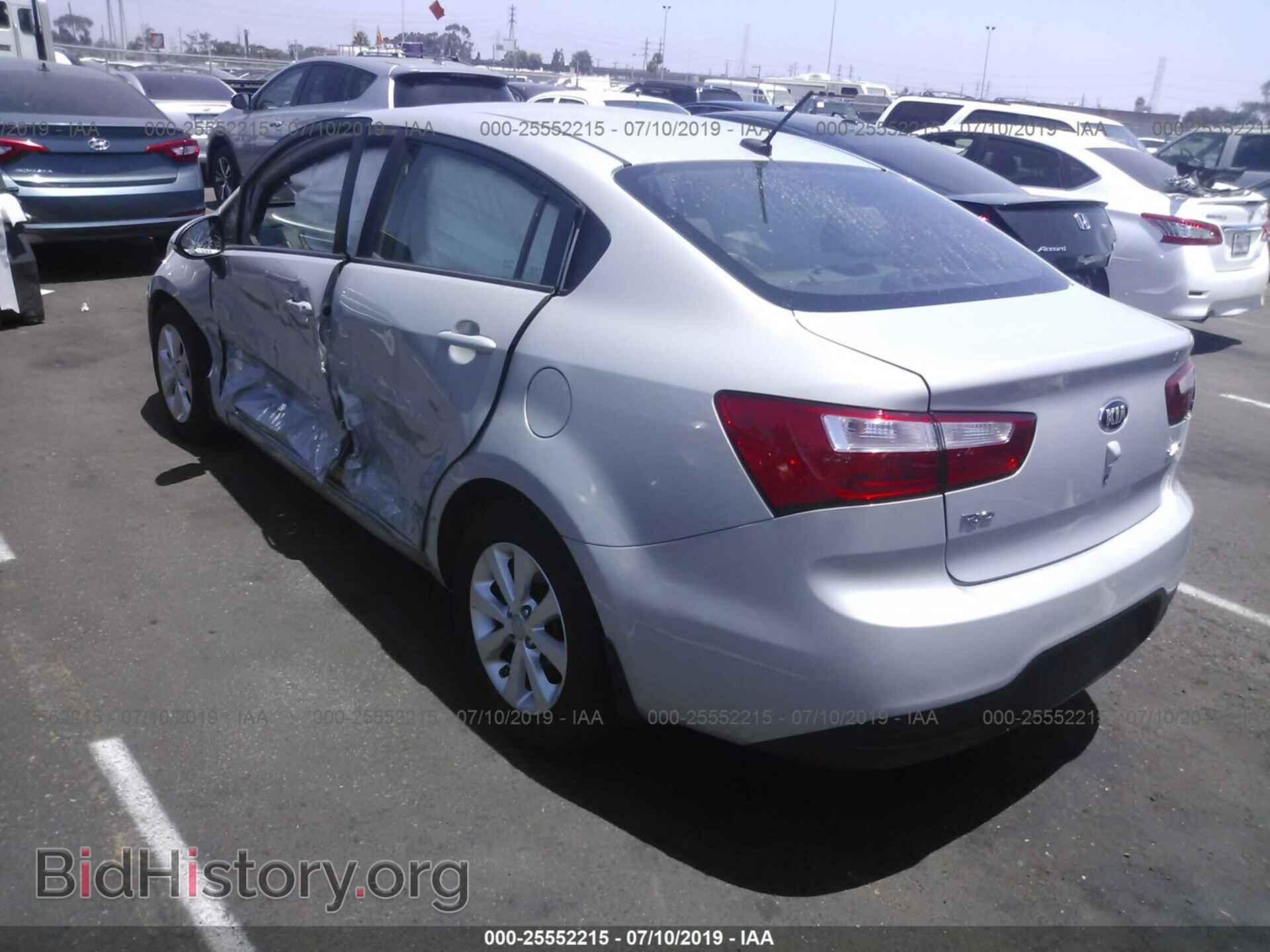 2013 KIA RIO - VIN: KNADN4A36D6225817 - Фото 3