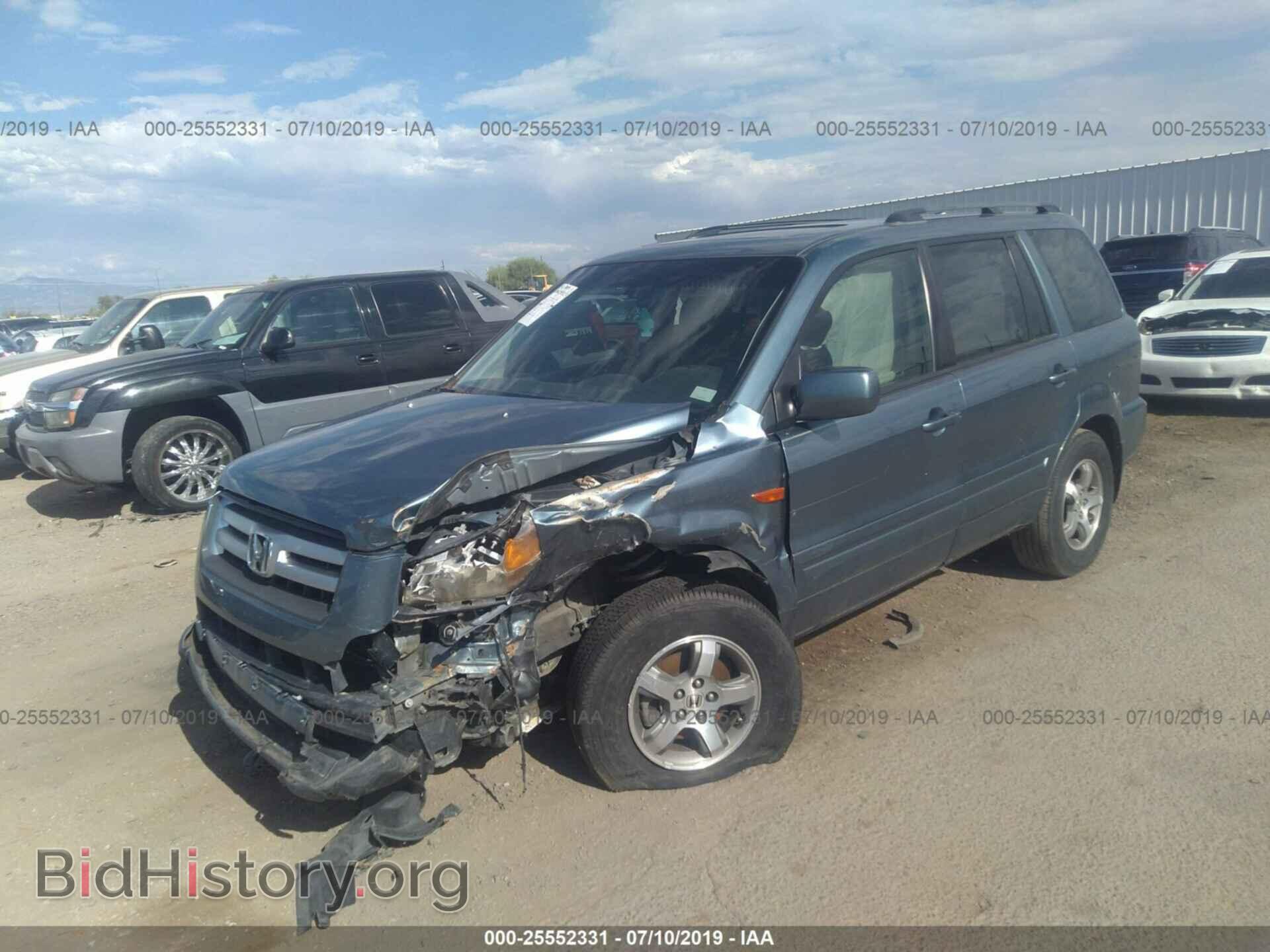 2006 HONDA PILOT - VIN: 5FNYF28666B033018 - Фото 2