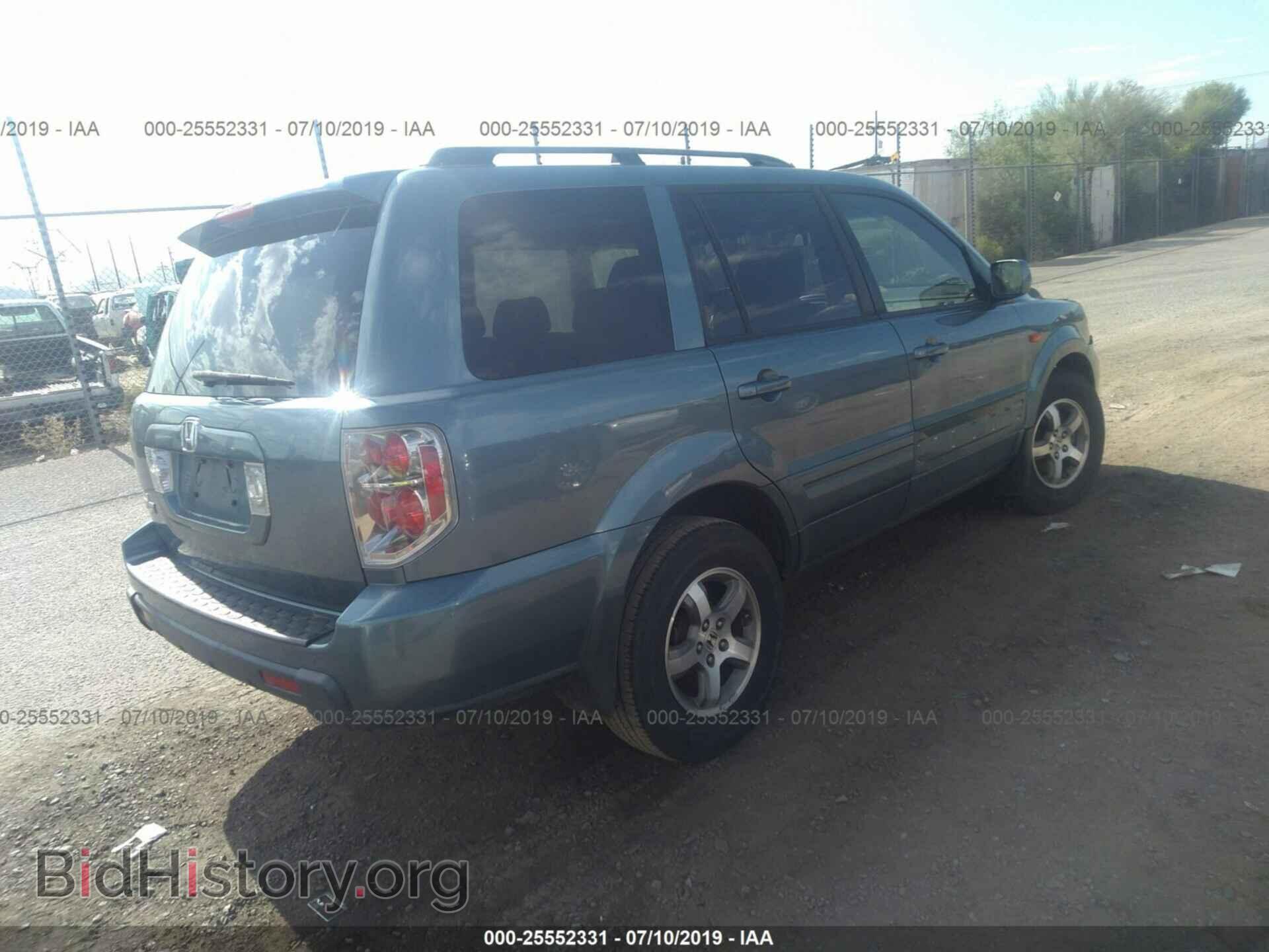 2006 HONDA PILOT - VIN: 5FNYF28666B033018 - Фото 4