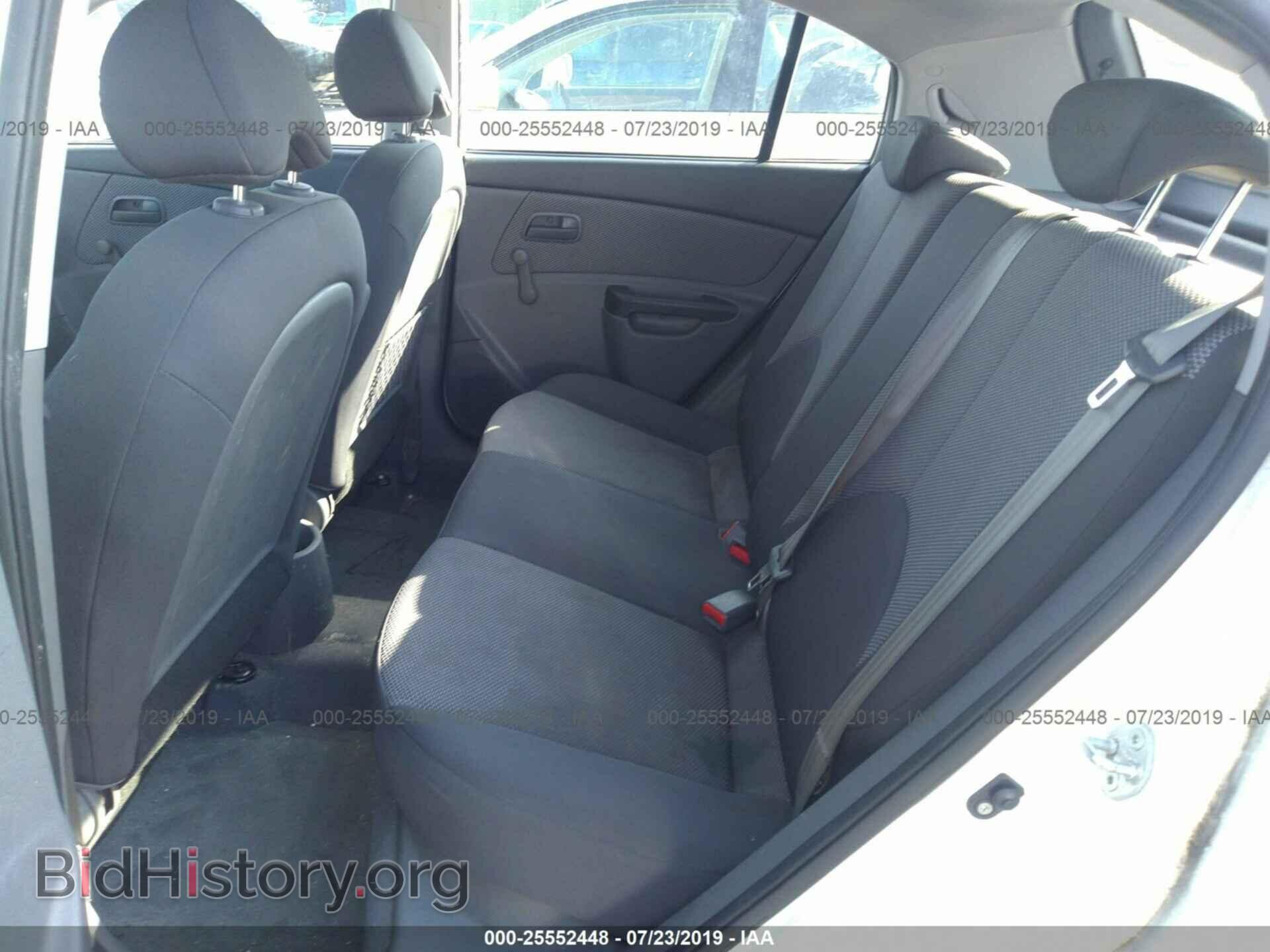 2011 KIA RIO - VIN: KNADH5A37B6769110 - Фото 8