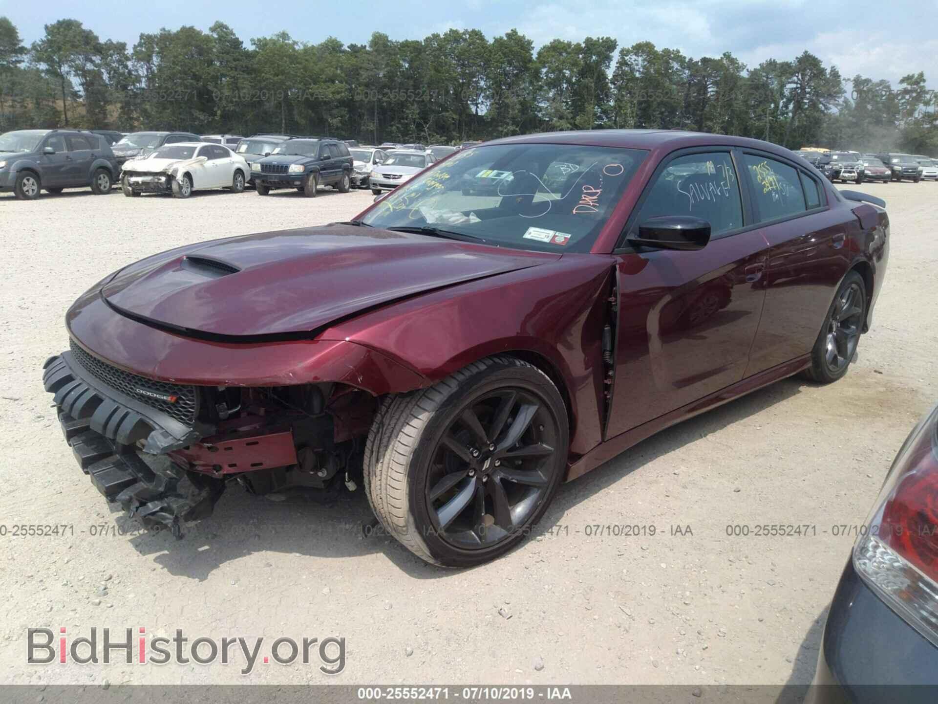 2019 DODGE CHARGER - VIN: 2C3CDXHG9KH607450 - Фото 2