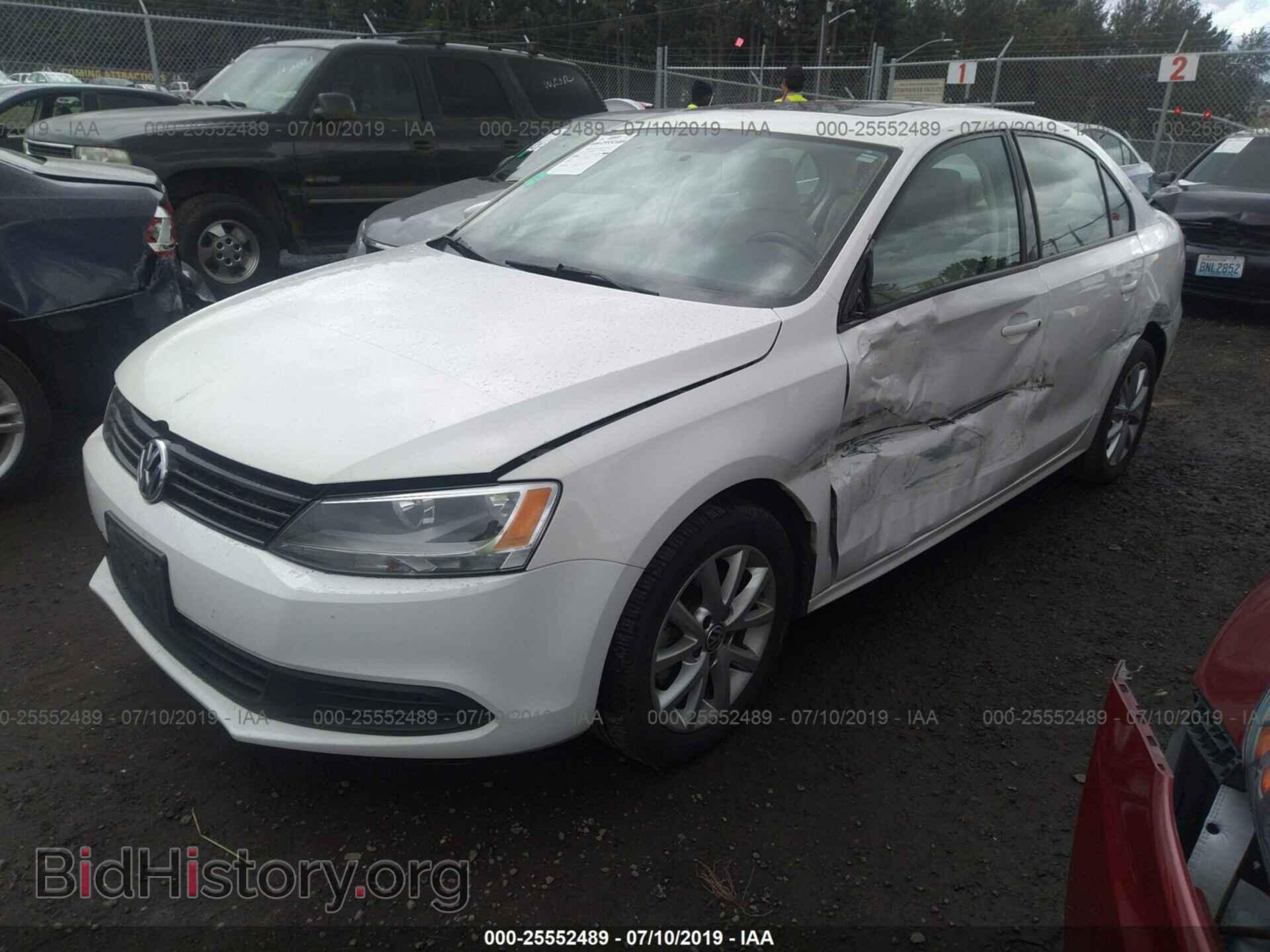 2012 VOLKSWAGEN JETTA - VIN: 3VWDX7AJ6CM368565 - Фото 2