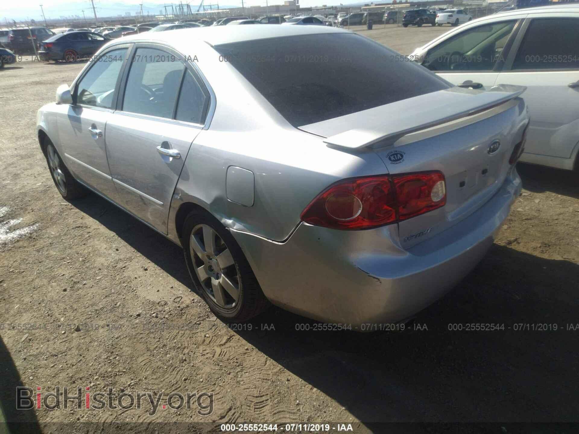 2008 KIA OPTIMA - VIN: KNAGE124785237280 - Фото 3