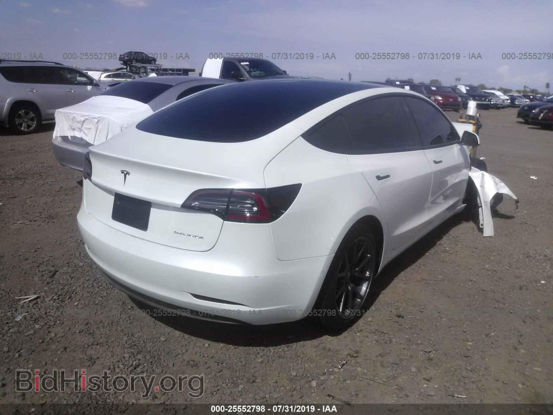 2019 TESLA MODEL 3 - VIN: 5YJ3E1EB5KF213559 - Фото 4