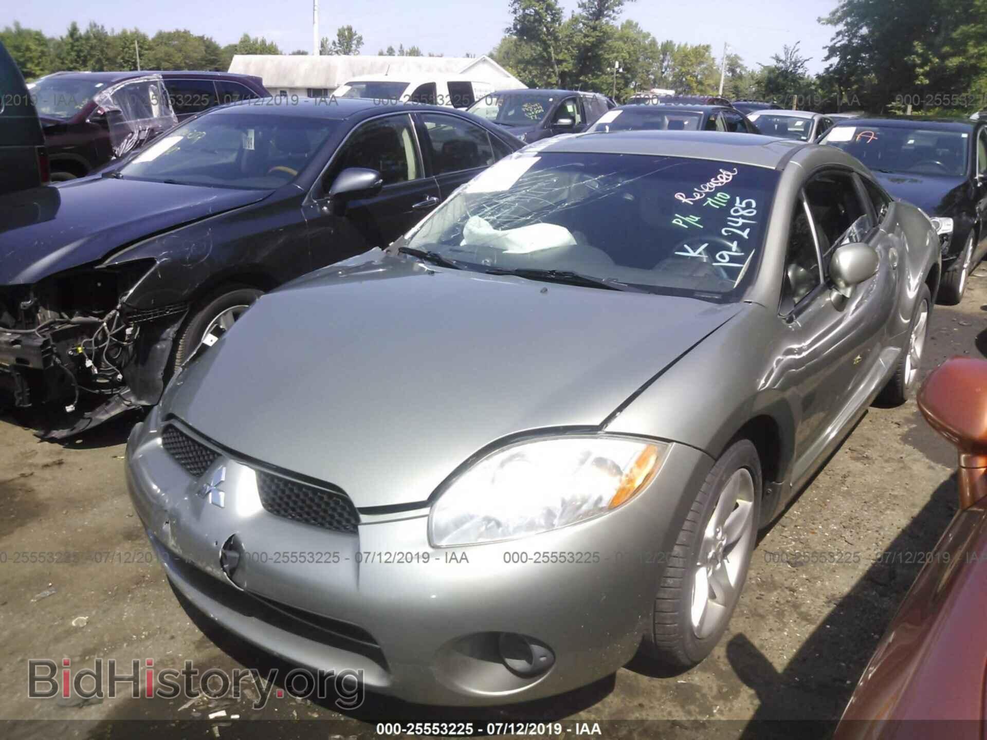 2008 MITSUBISHI ECLIPSE - VIN: 4A3AK24F28E006368 - Фото 2